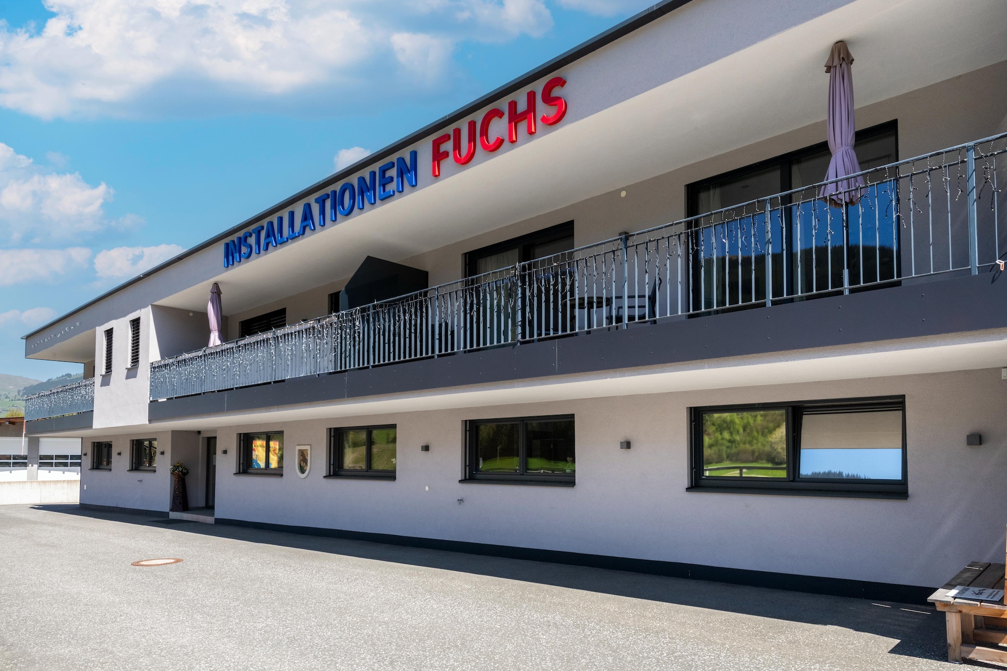 Penthouse Fuchs 1 - Außenbereich Sommer