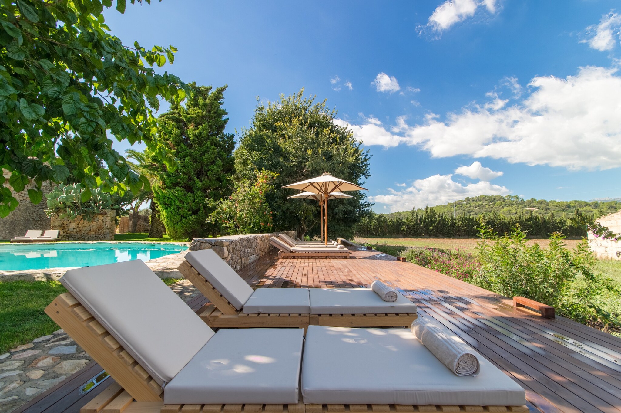 Es Rafal Vell de Buger, Finca 5StarsHome Mallorca-Terras
