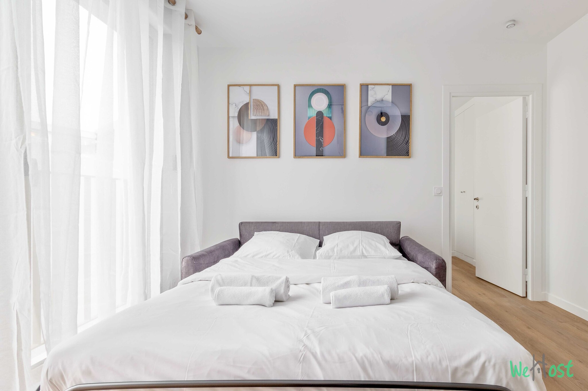 Pleasant apt with balcony -6P-Proche Disney/Paris