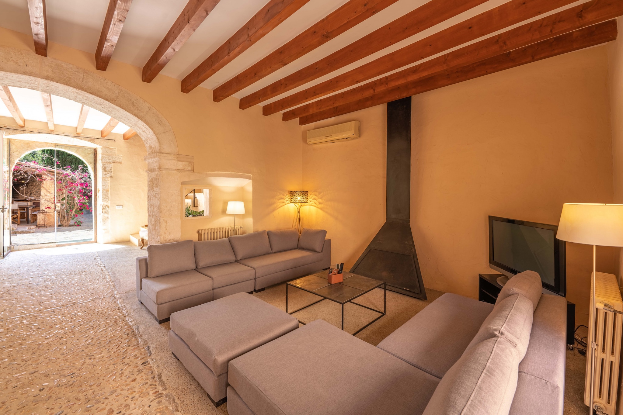 Can Mir de Buger, Finca 5StarsHome Mallorca-Wohnzimmer