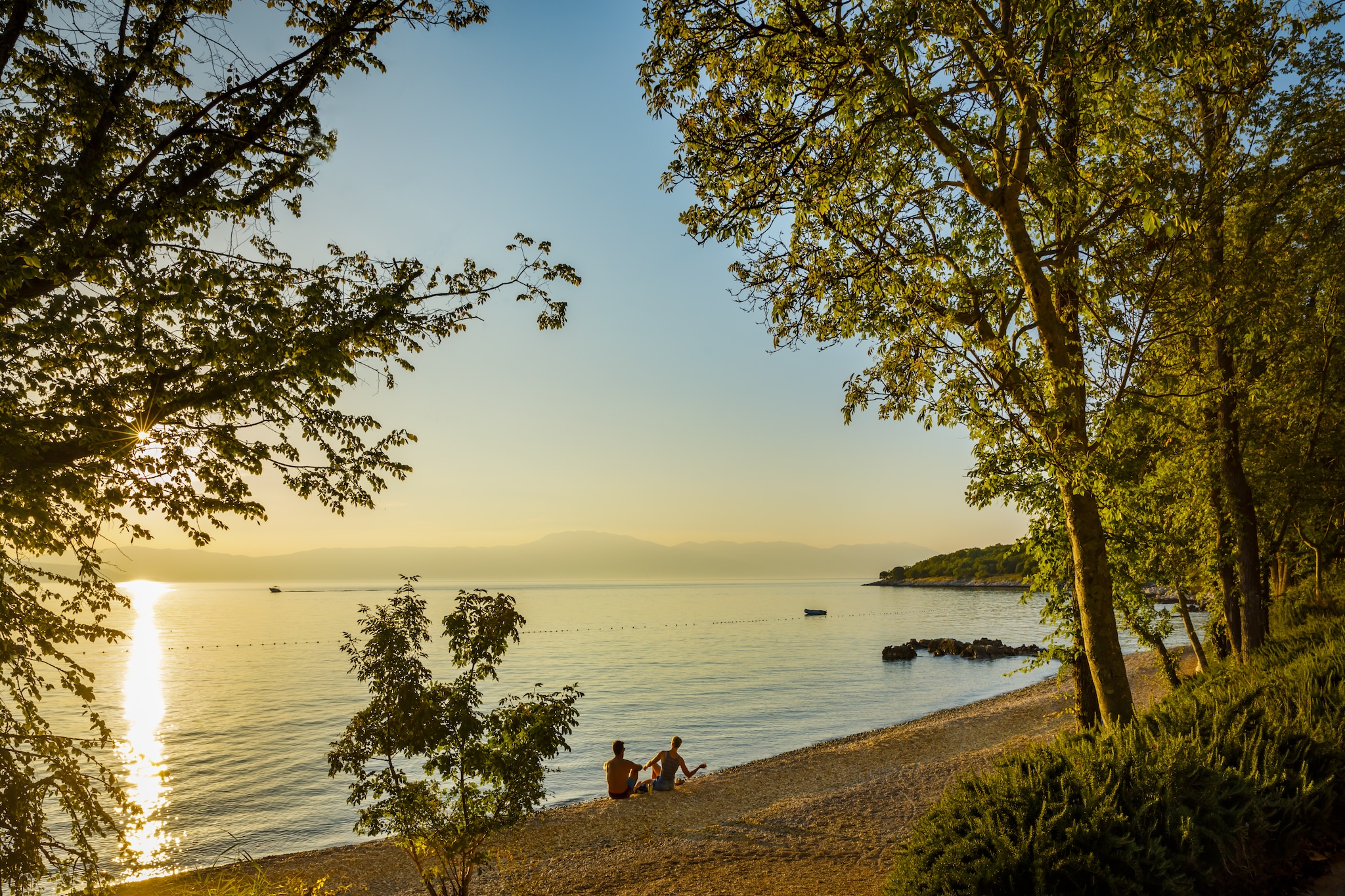 Aminess ATEA Camping Resort - Njivice - AMBER LUXURY Holiday home 5 Pers 40m2-Gebiete Sommer 5 km