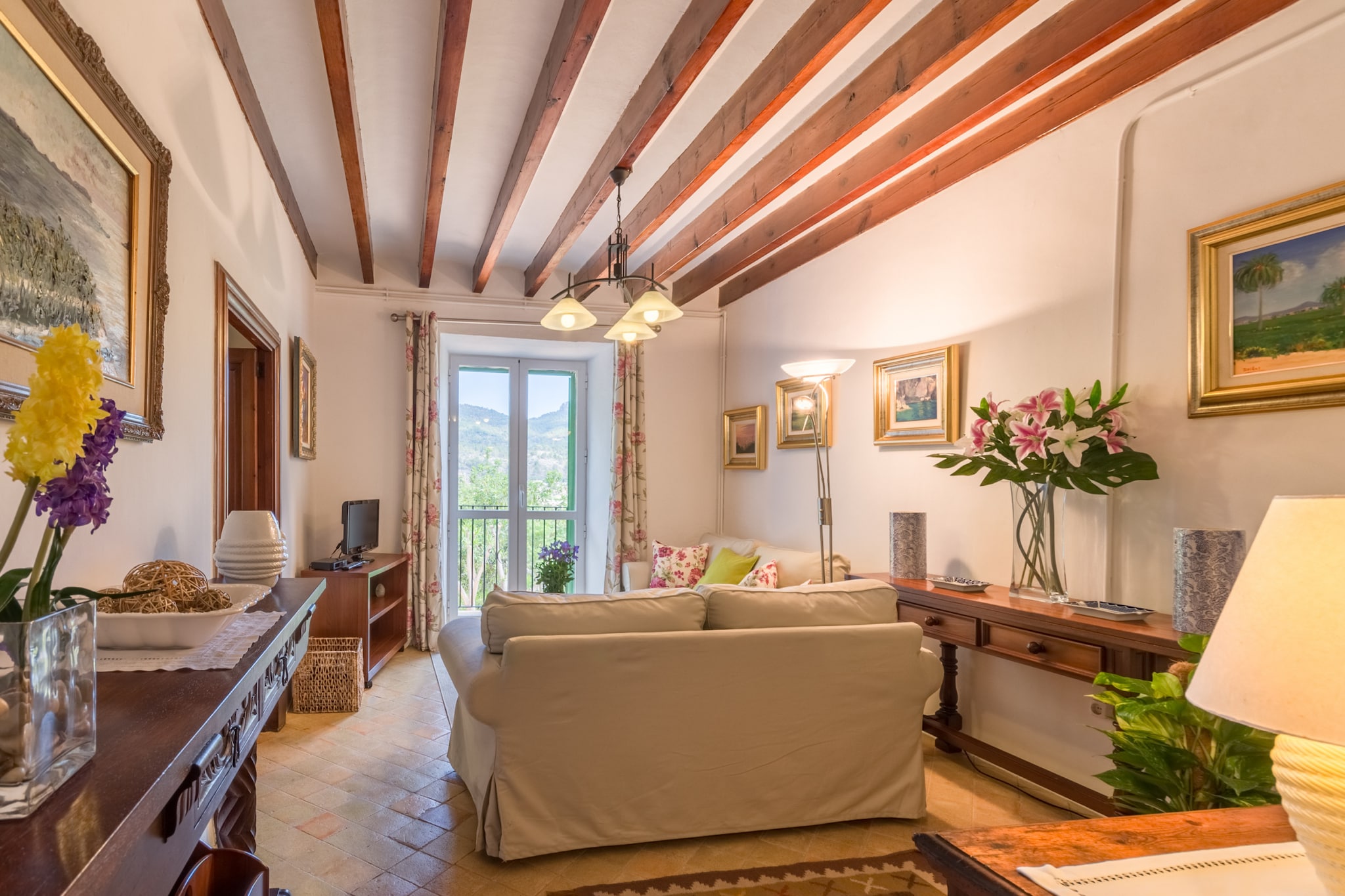 Aire Can Pieres, Finca 5StarsHome Mallorca-Living room