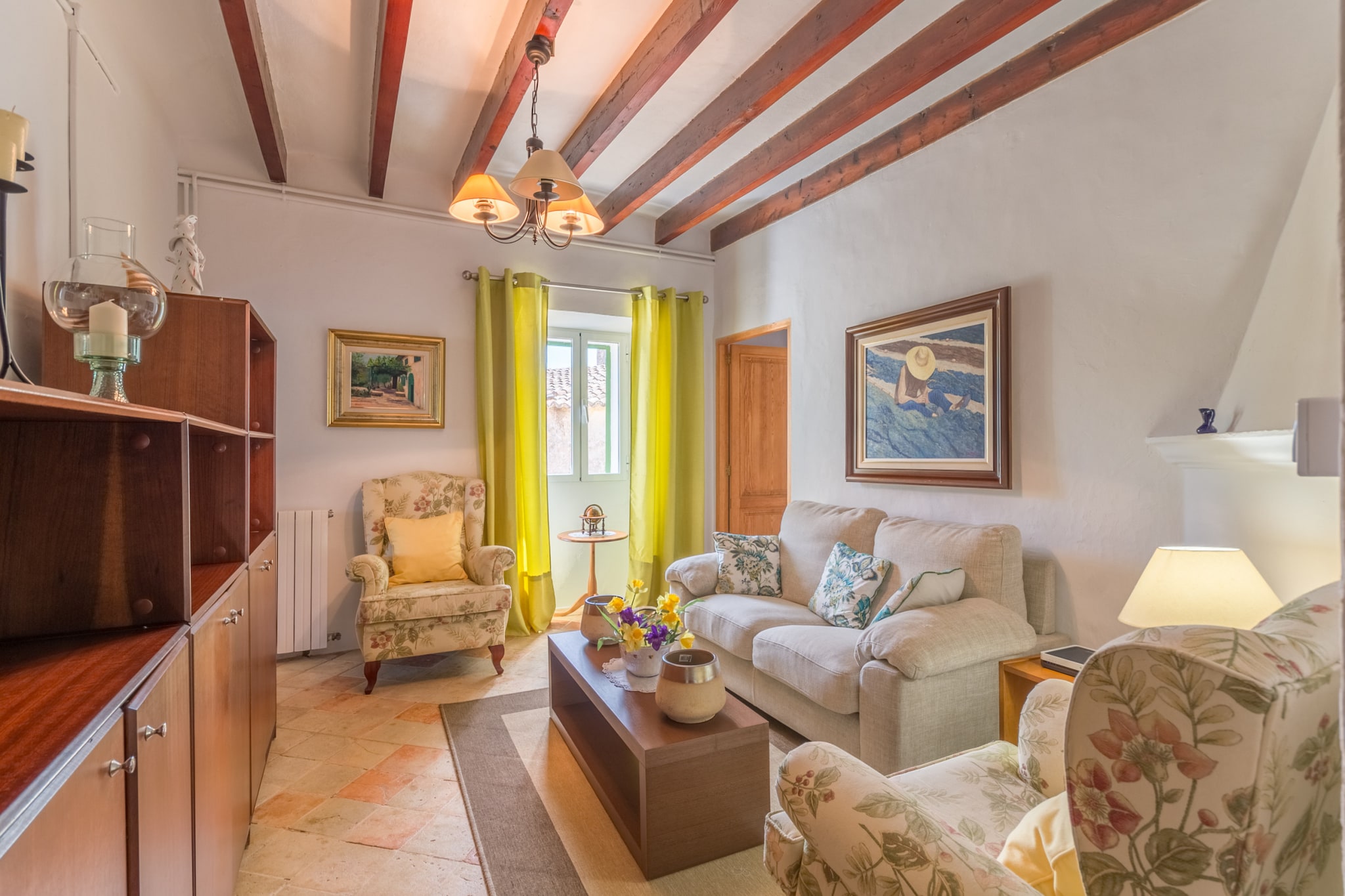 Aire Can Pieres, Finca 5StarsHome Mallorca-Living room