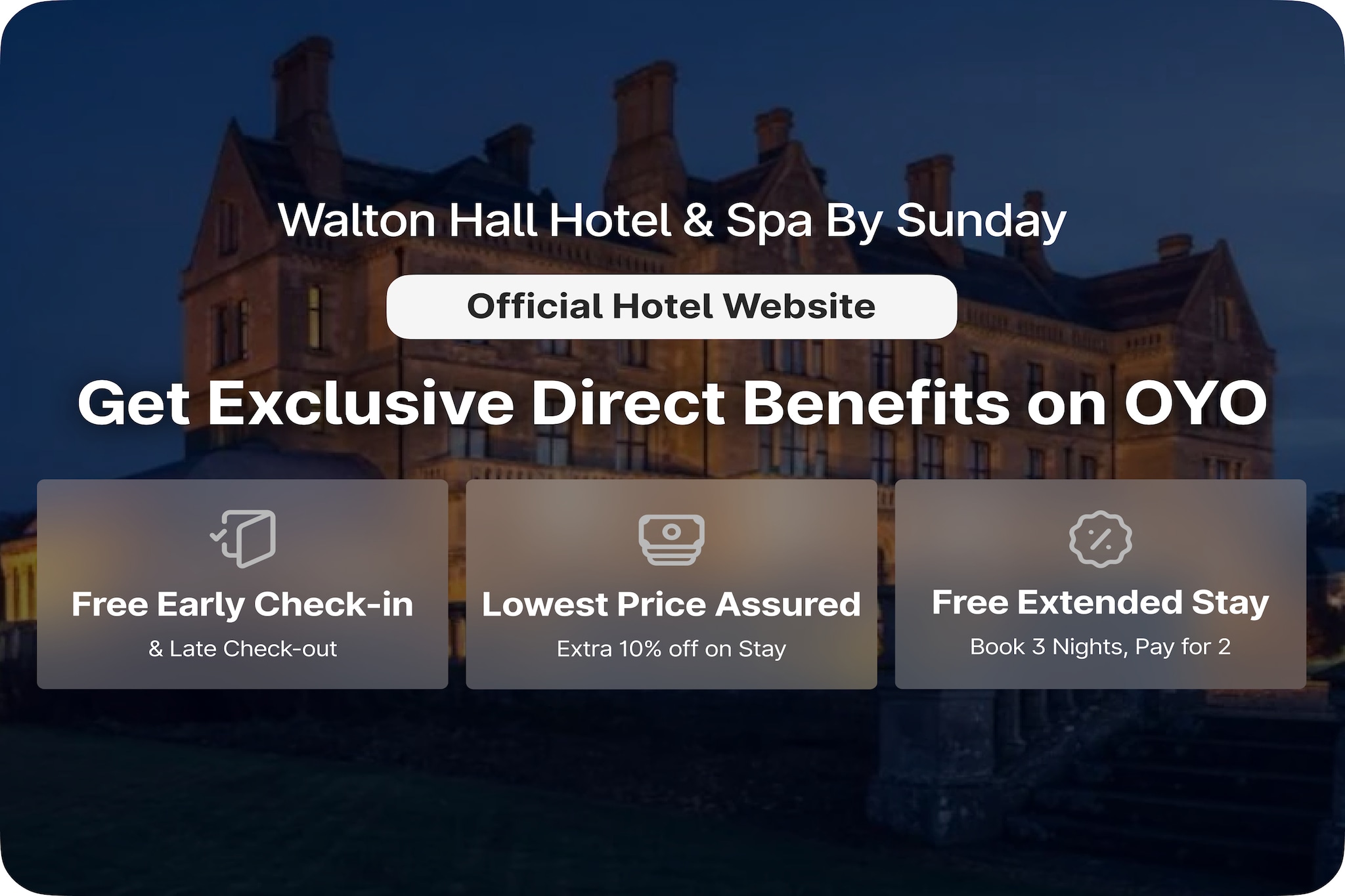 Classic double  Walton Hall Hotel