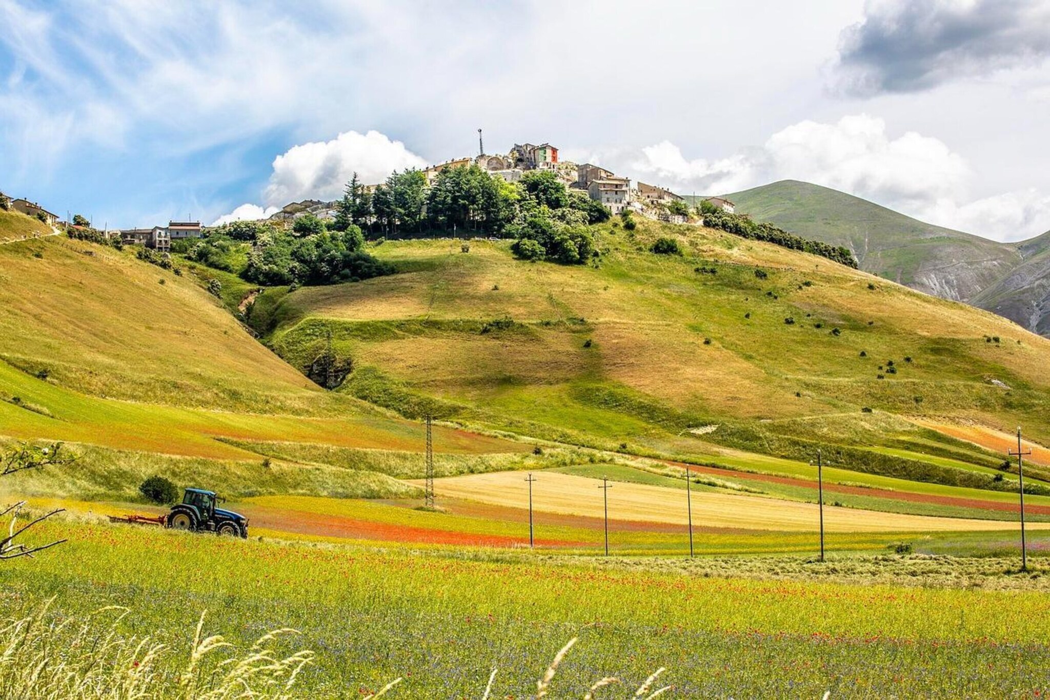 Assisi 3 pax-Gebieden zomer 20km