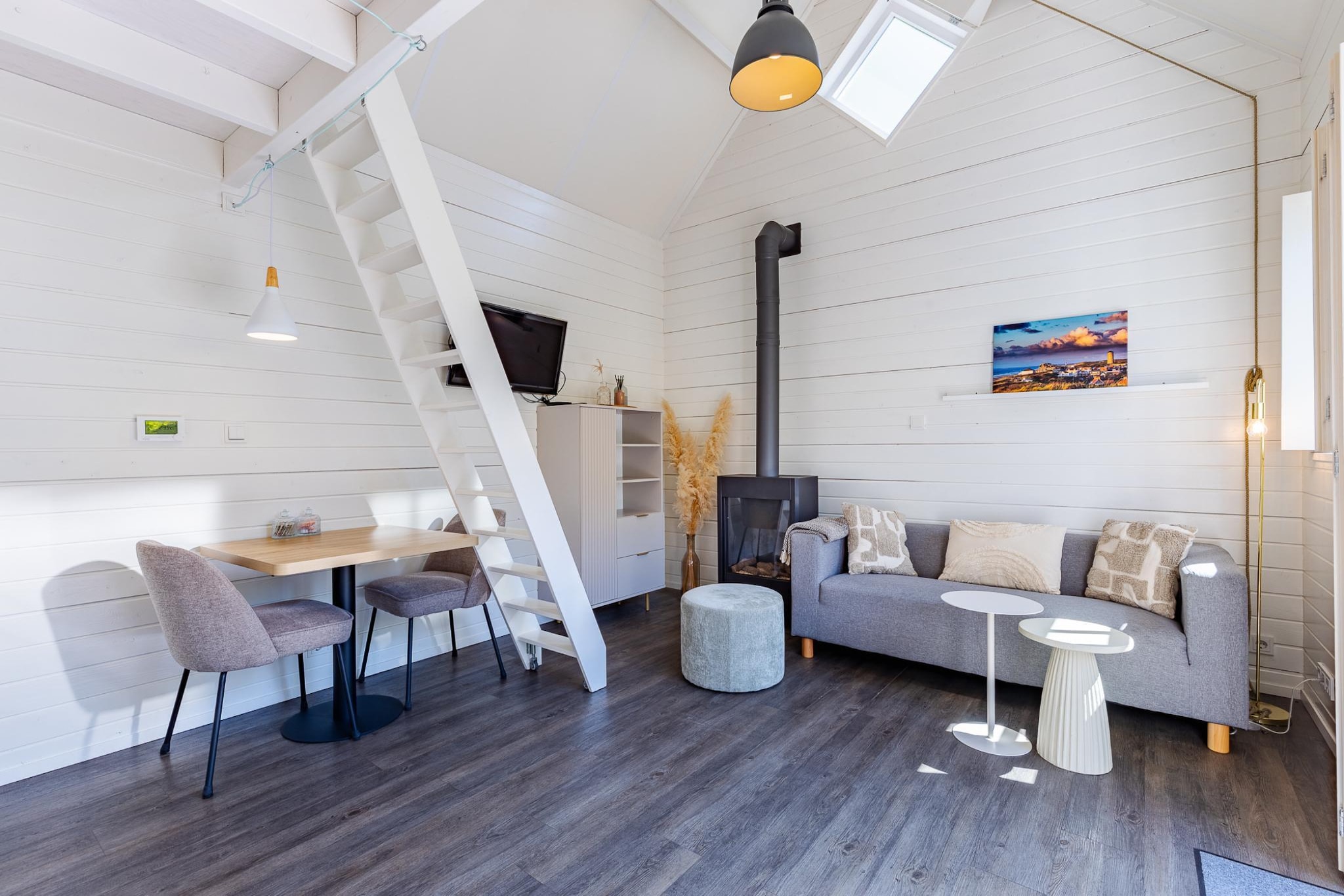 Lijsterhofstraat 13 - Knusse vakantiewoning nabij strand en centrum-Wohnzimmer