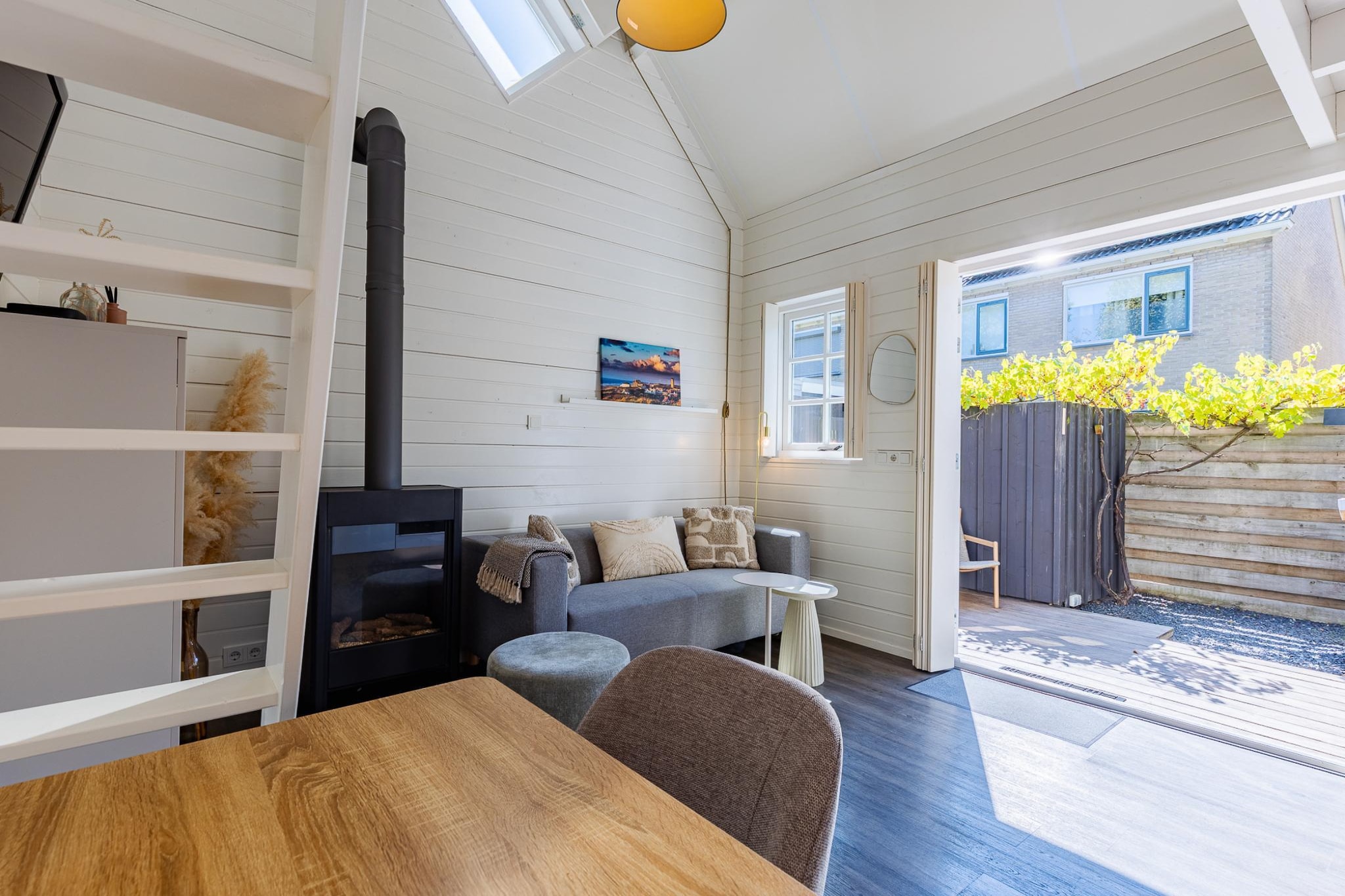 Lijsterhofstraat 13 - Knusse vakantiewoning nabij strand en centrum-Wohnzimmer