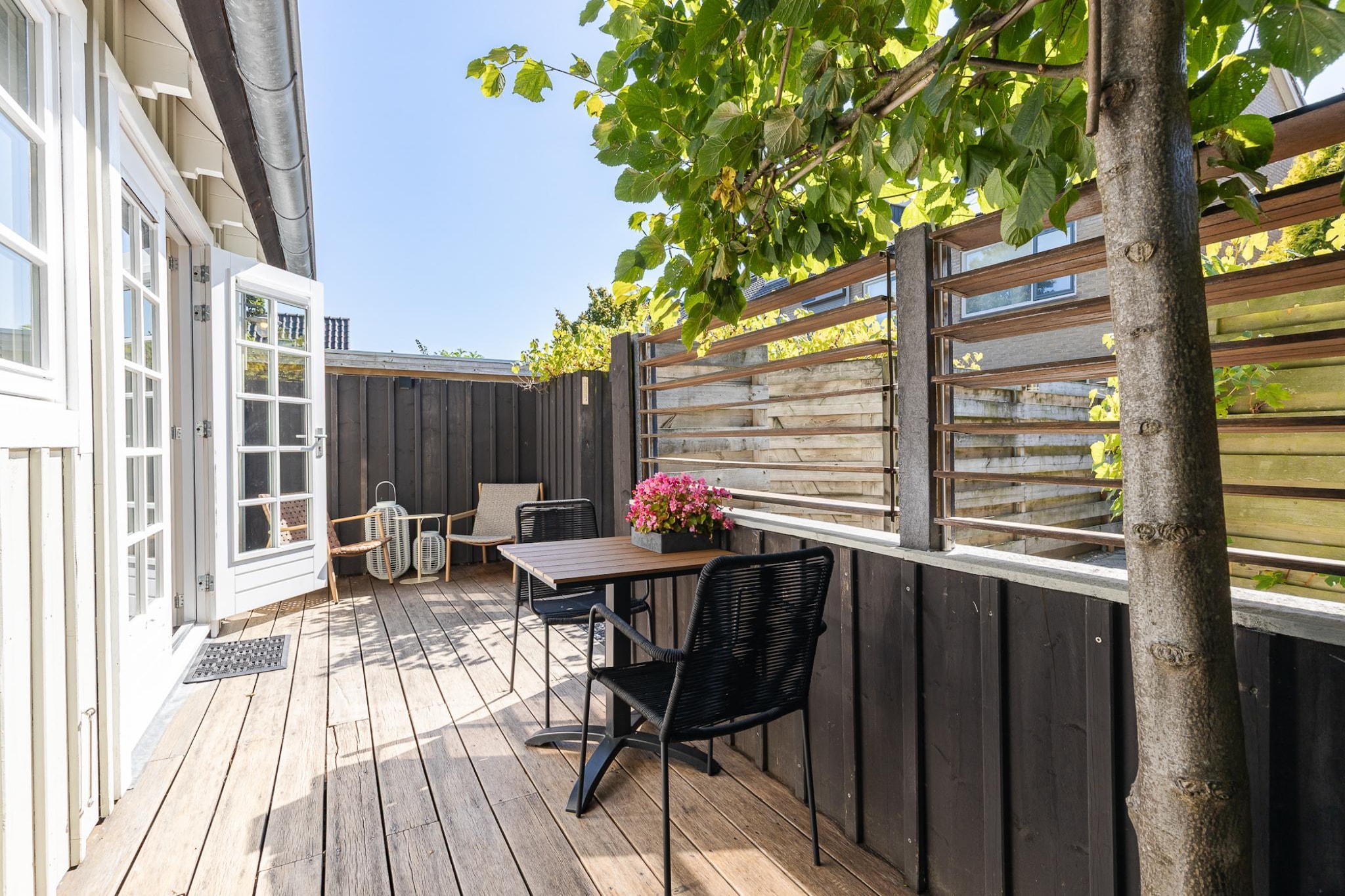 Lijsterhofstraat 13 - Knusse vakantiewoning nabij strand en centrum-Terrasse/Balkon