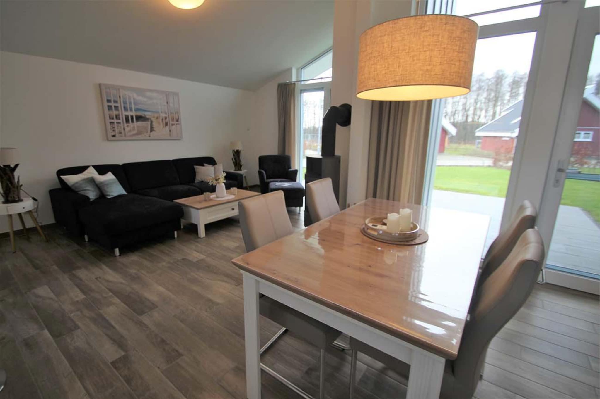 Ferienhaus mit Sauna im Ferienpark Mirow