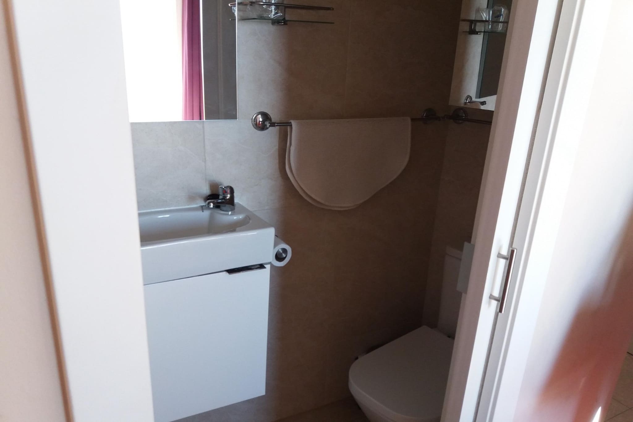 Apartamento con terraza 705 - Salle de bain