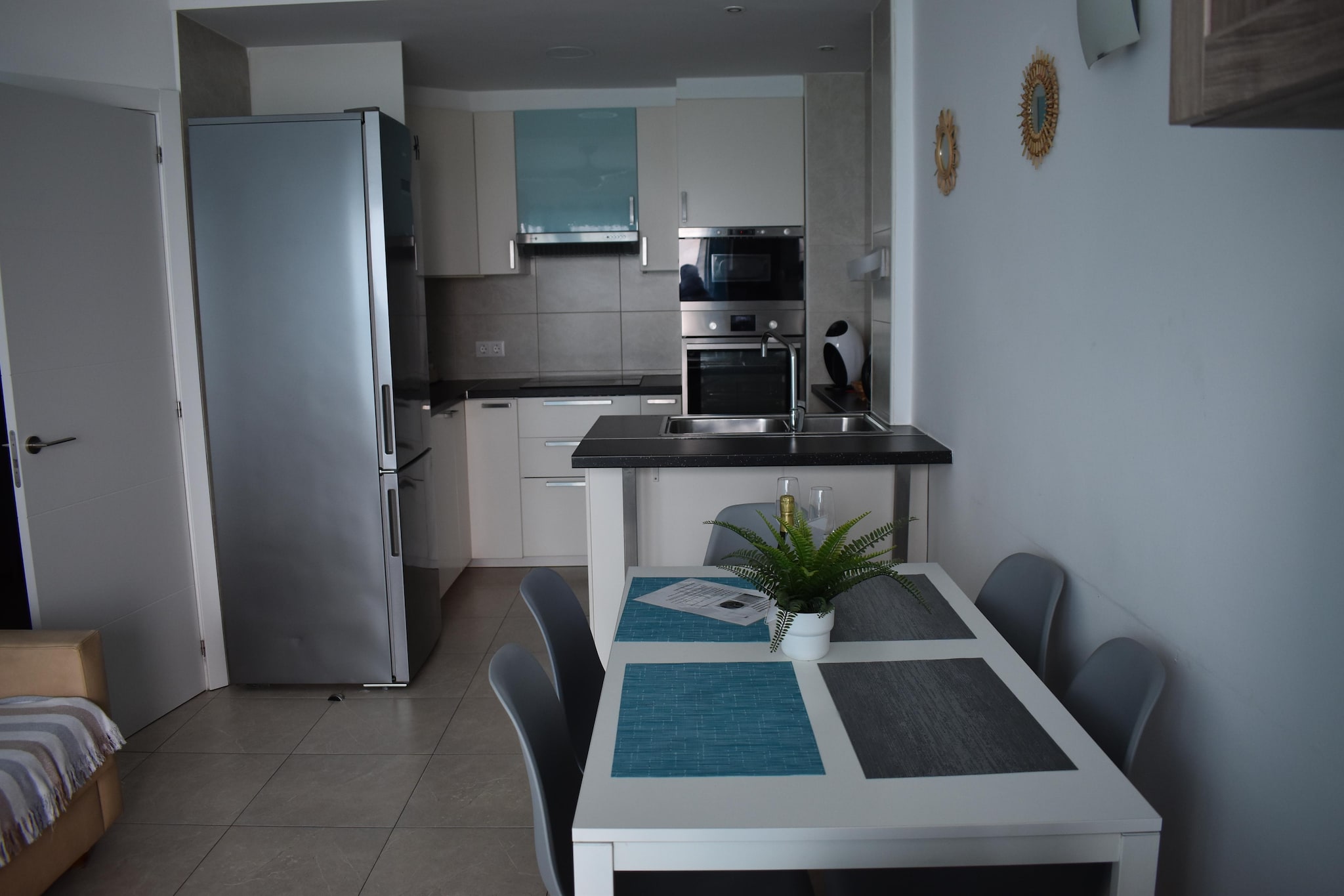 Apartamento con terraza 705 - Cuisine