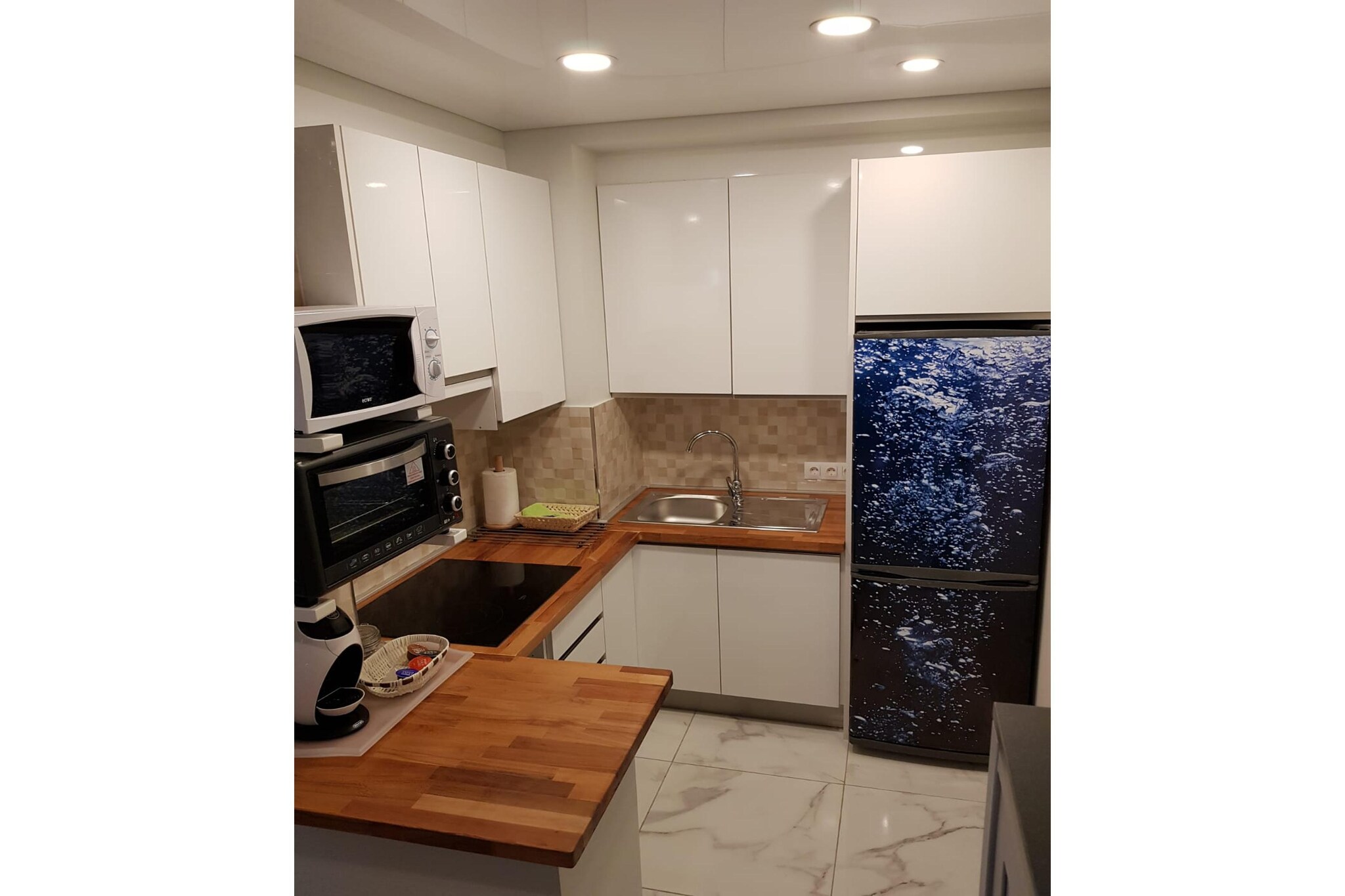 Apartamento con terraza y vistas 327 - Cuisine
