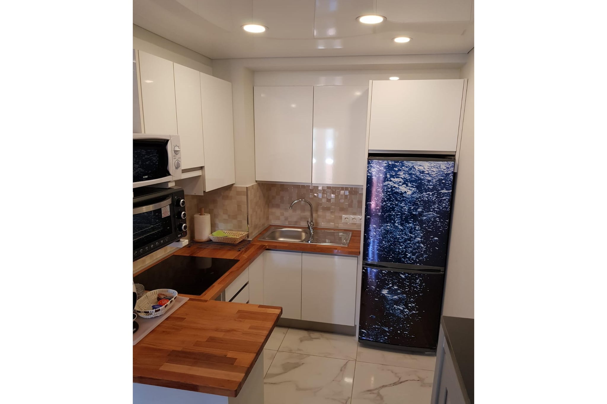 Apartamento con terraza y vistas 327 - Cuisine