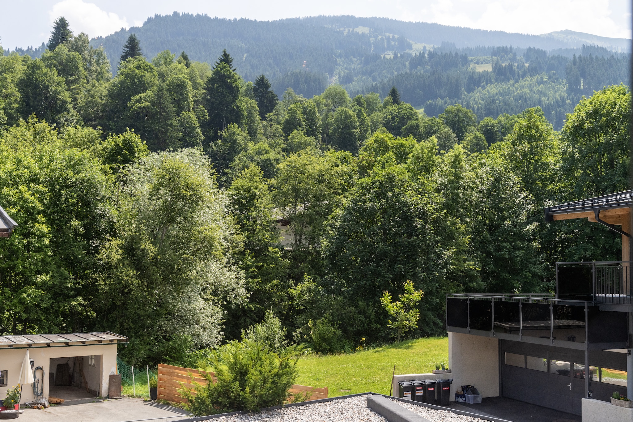 Penthouse Fuchs 2-Uitzicht zomer