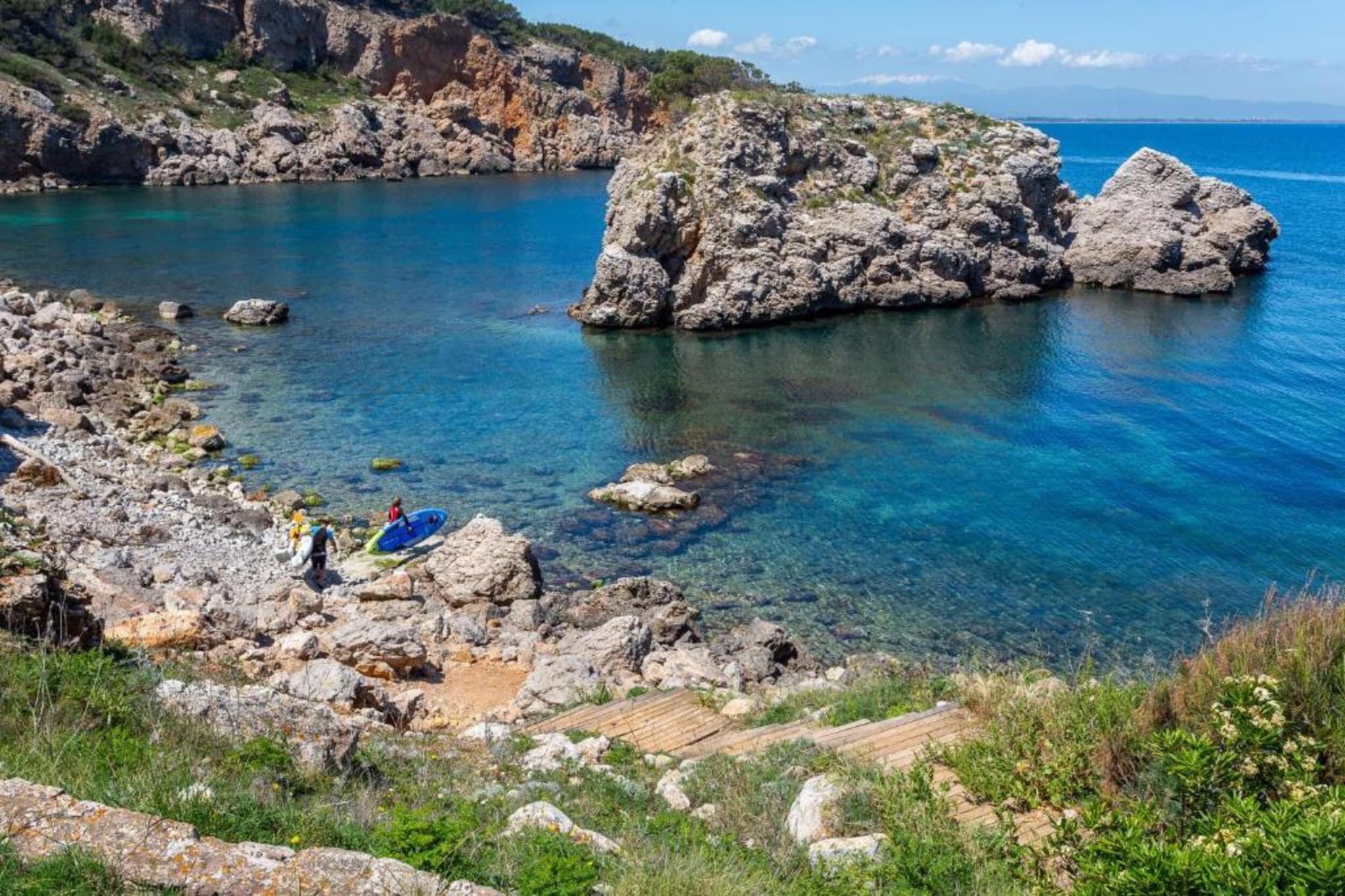 L' Escala trasero T24-Gebieden zomer 5km