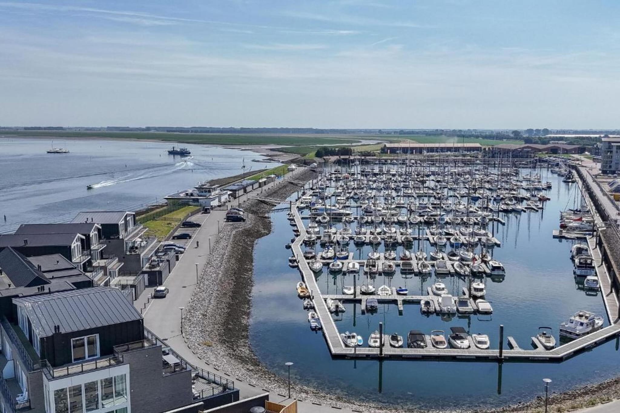 Appartement Vista Maris - Havenweg 8-48  Sint-Annaland-Gebieden zomer 20km