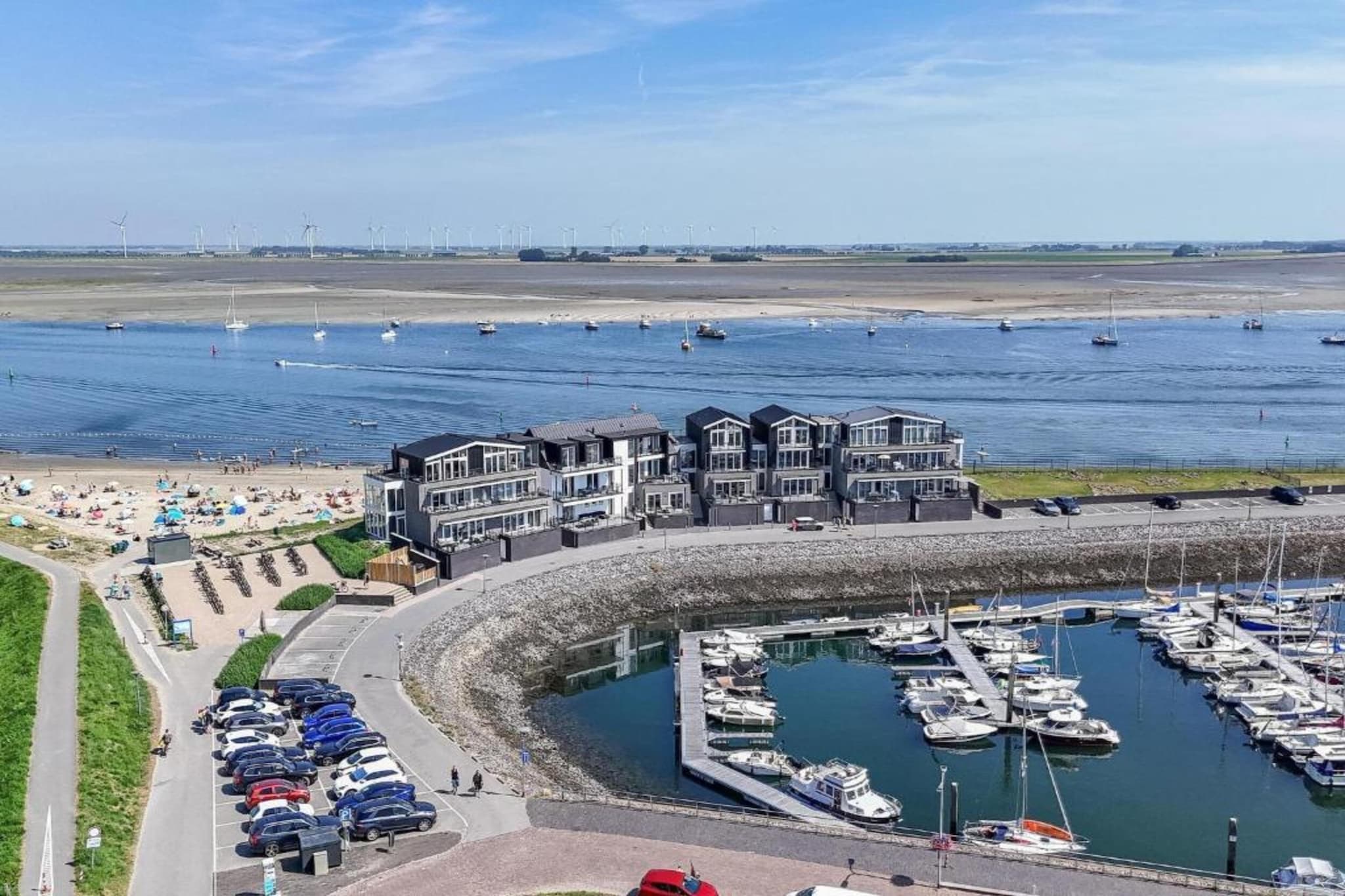 Appartement Vista Maris - Havenweg 8-48  Sint-Annaland-Gebieden zomer 20km