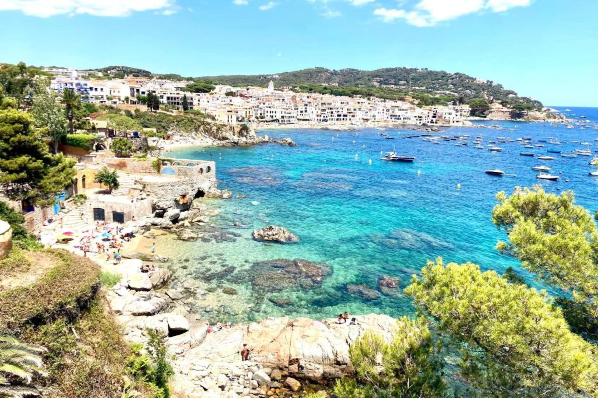 Costa Brava E-6-Gebieden zomer 20km