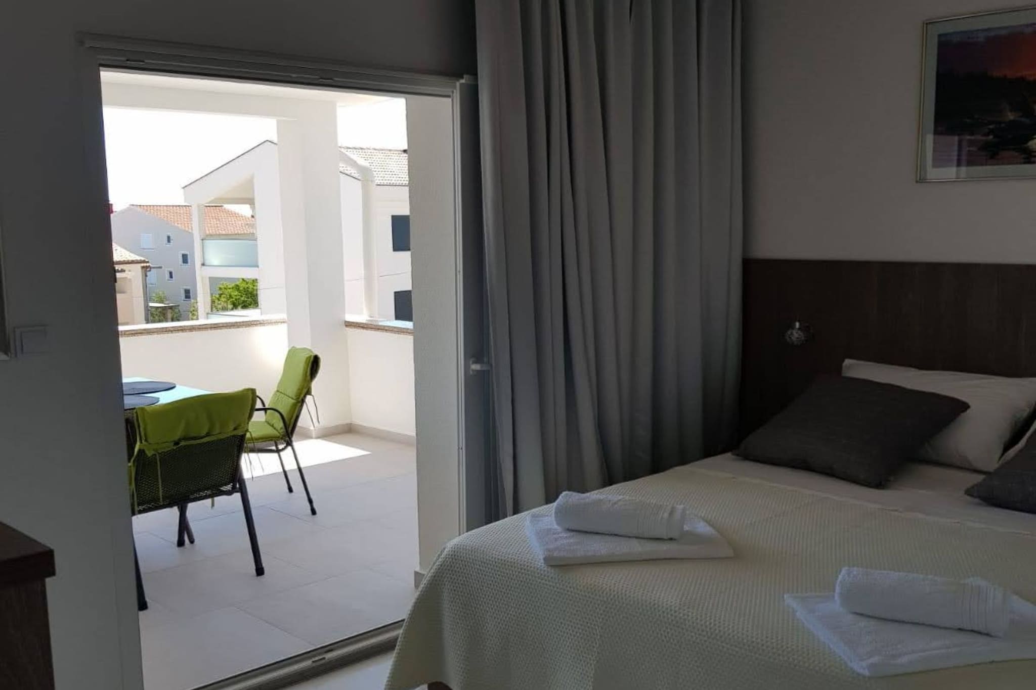 Two-Bedroom Apartment With Sea View-Bedroom