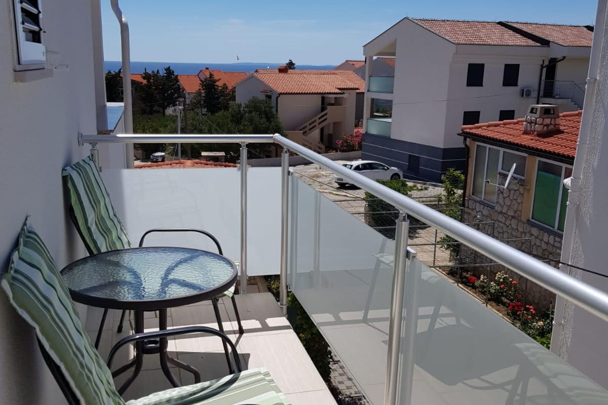 Two-Bedroom Apartment With Sea View-Terrace