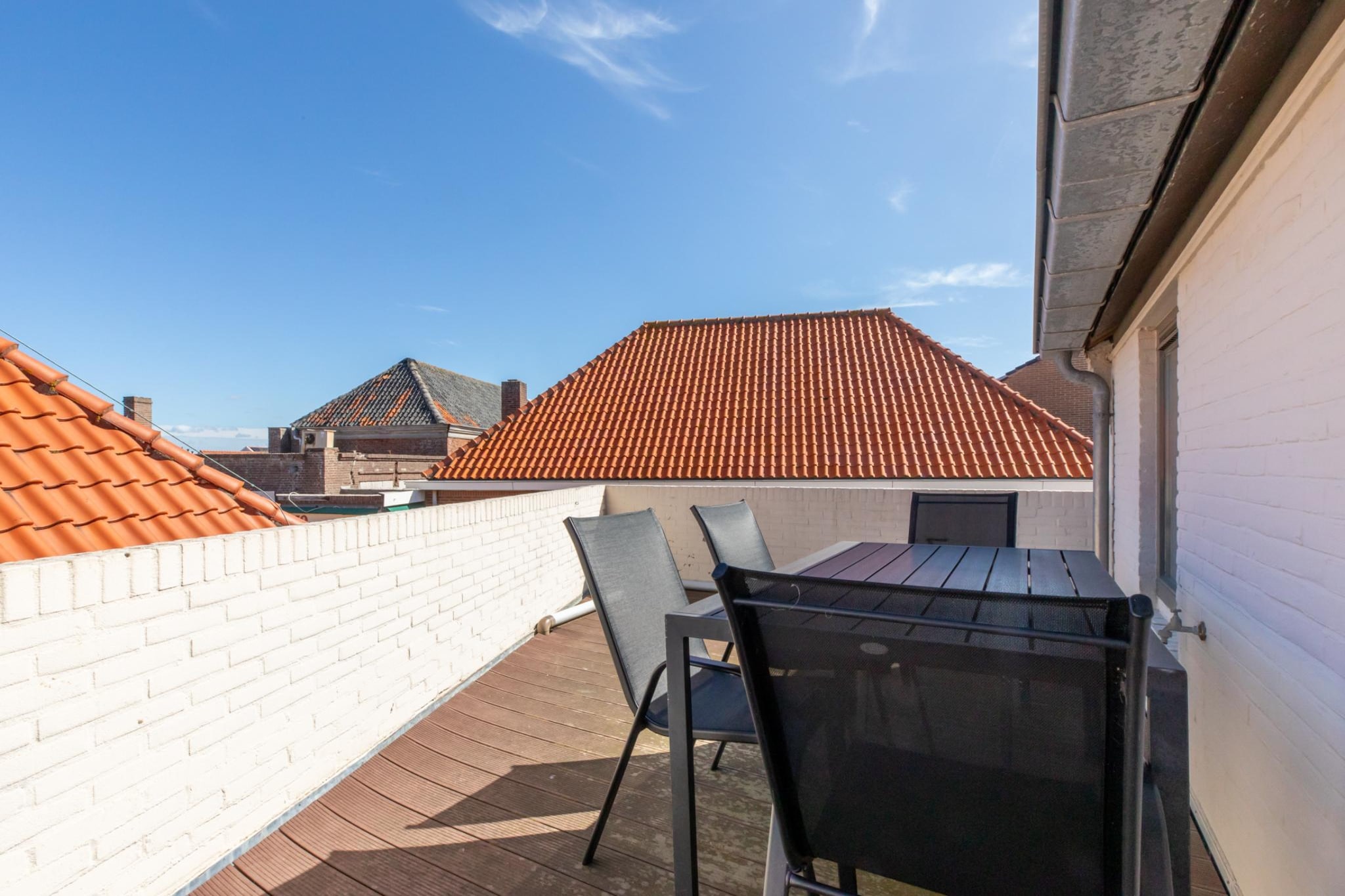 Overnachten in Zoutelande  Comfortabel Appartement Langstraat 5A-Terrasse/Balkon