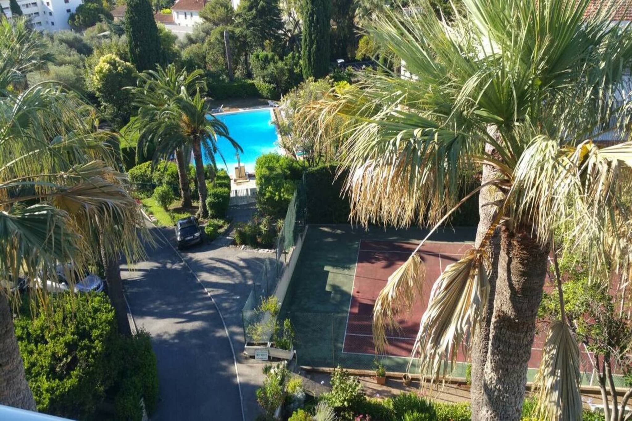 Juan-les-Pins Vue Mer Plage Piscine et Tennis-View summer