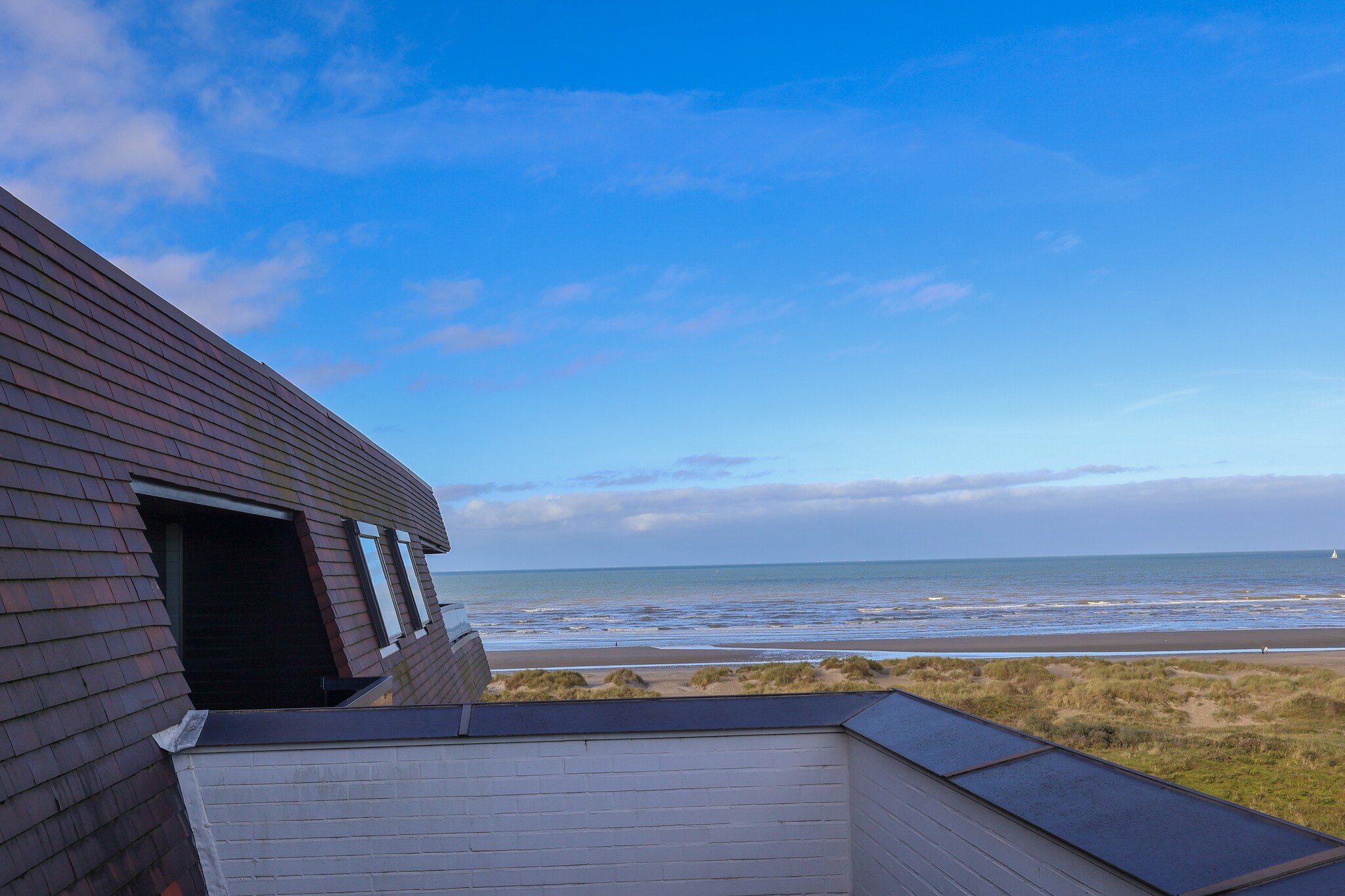 Penthouse on Belgian Coast with Sea Views