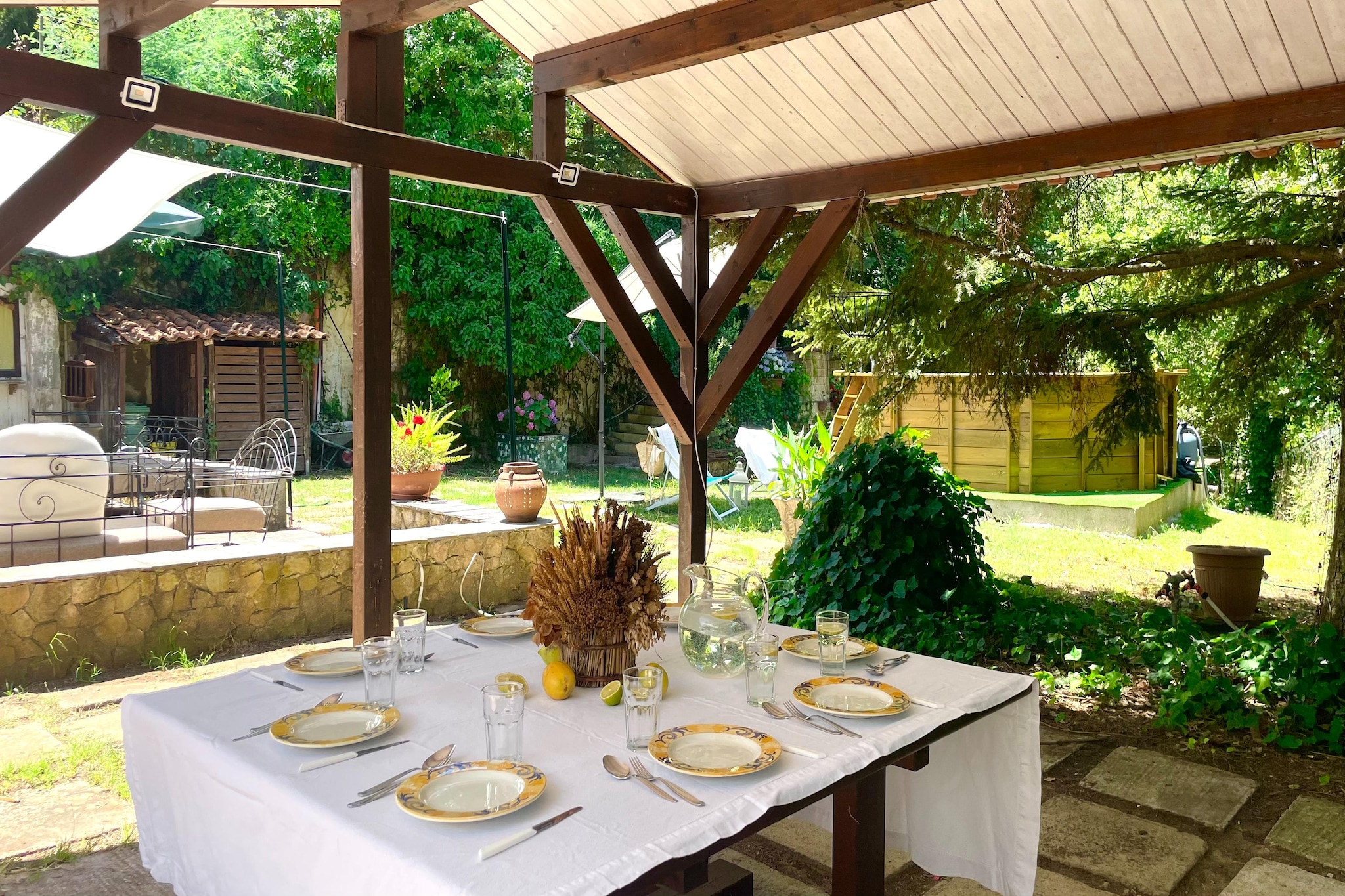 Villa Castelbuono-Tuinen zomer