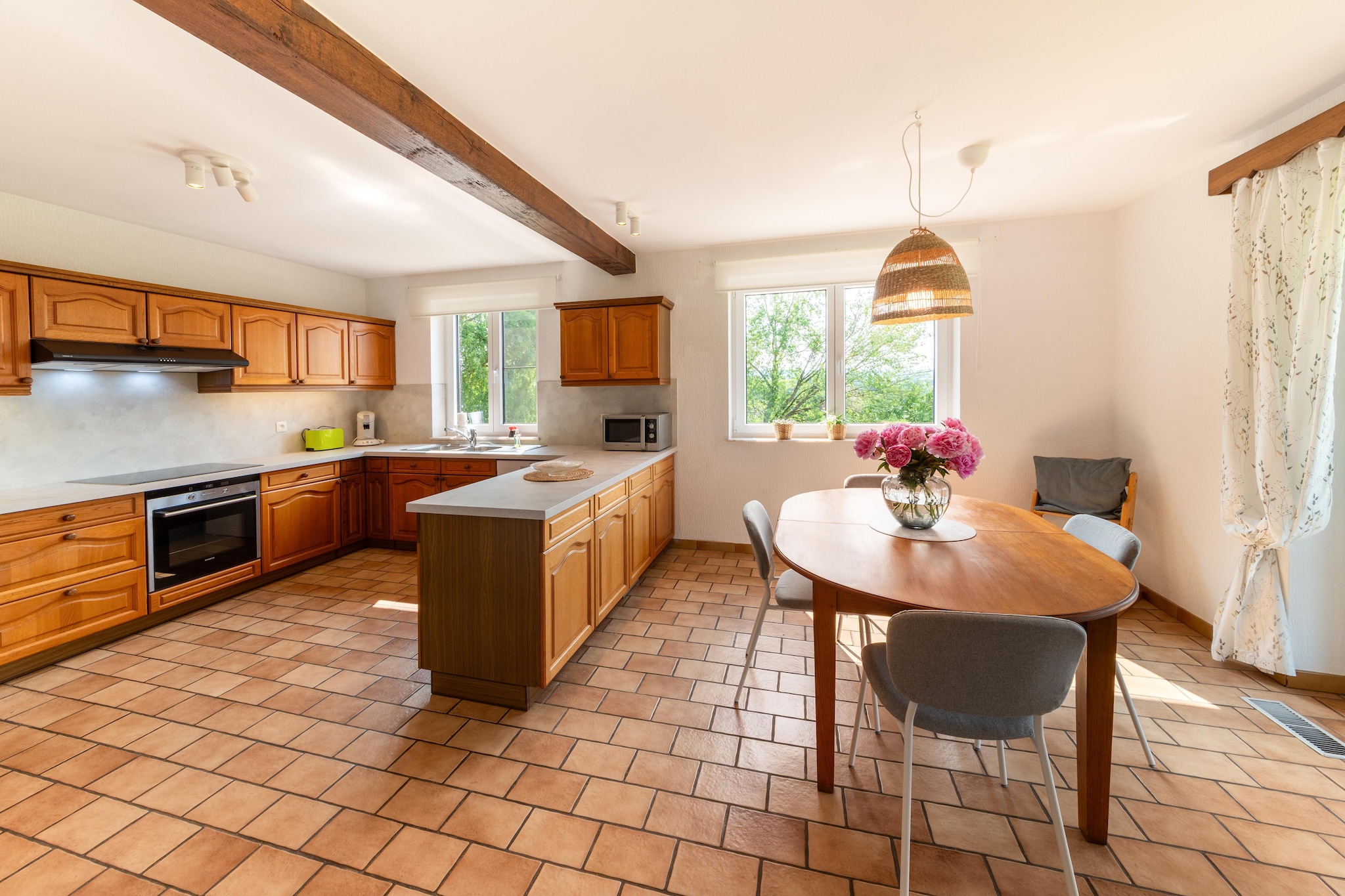 Gite La Maison Bleue-Cuisine