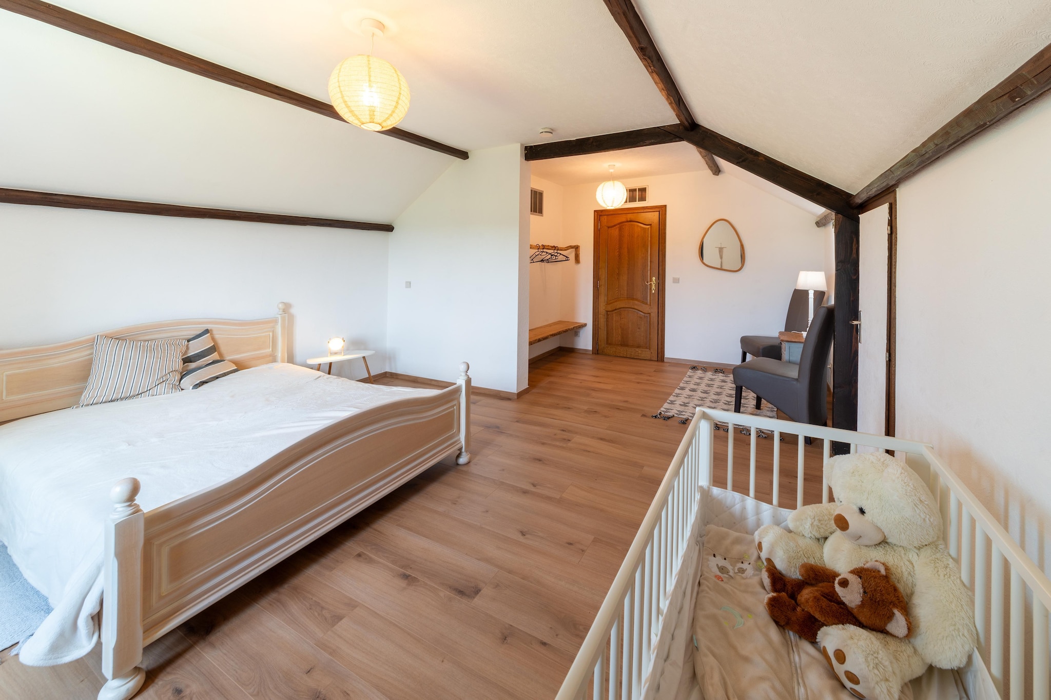 Gite La Maison Bleue-Chambre