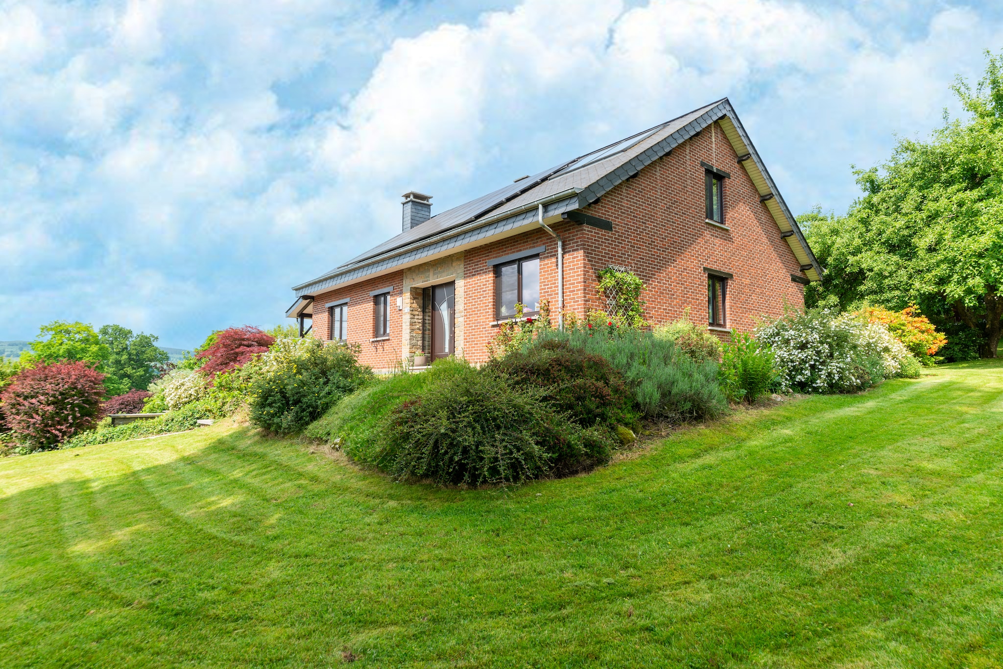 Gite La Maison Bleue-Extérieur été