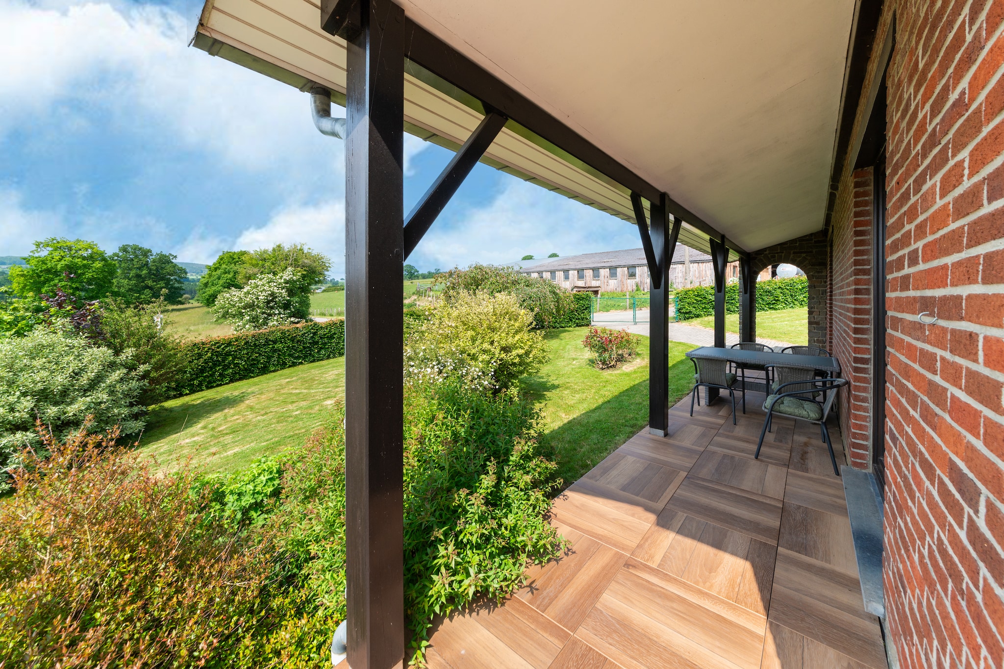 Gite La Maison Bleue-Balcon-terrasse