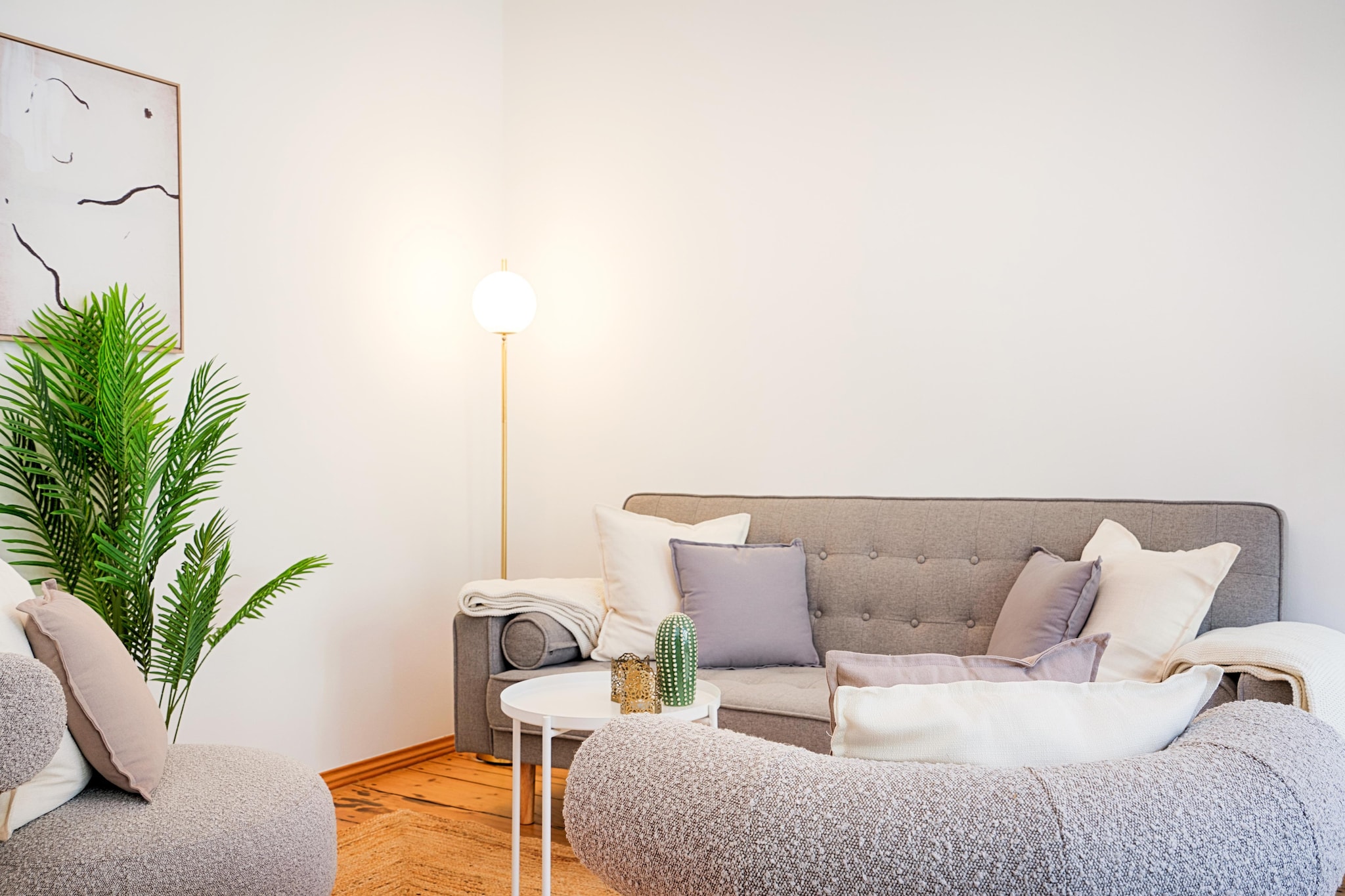 Schönes Ferienapartment in Graz-Woonkamer