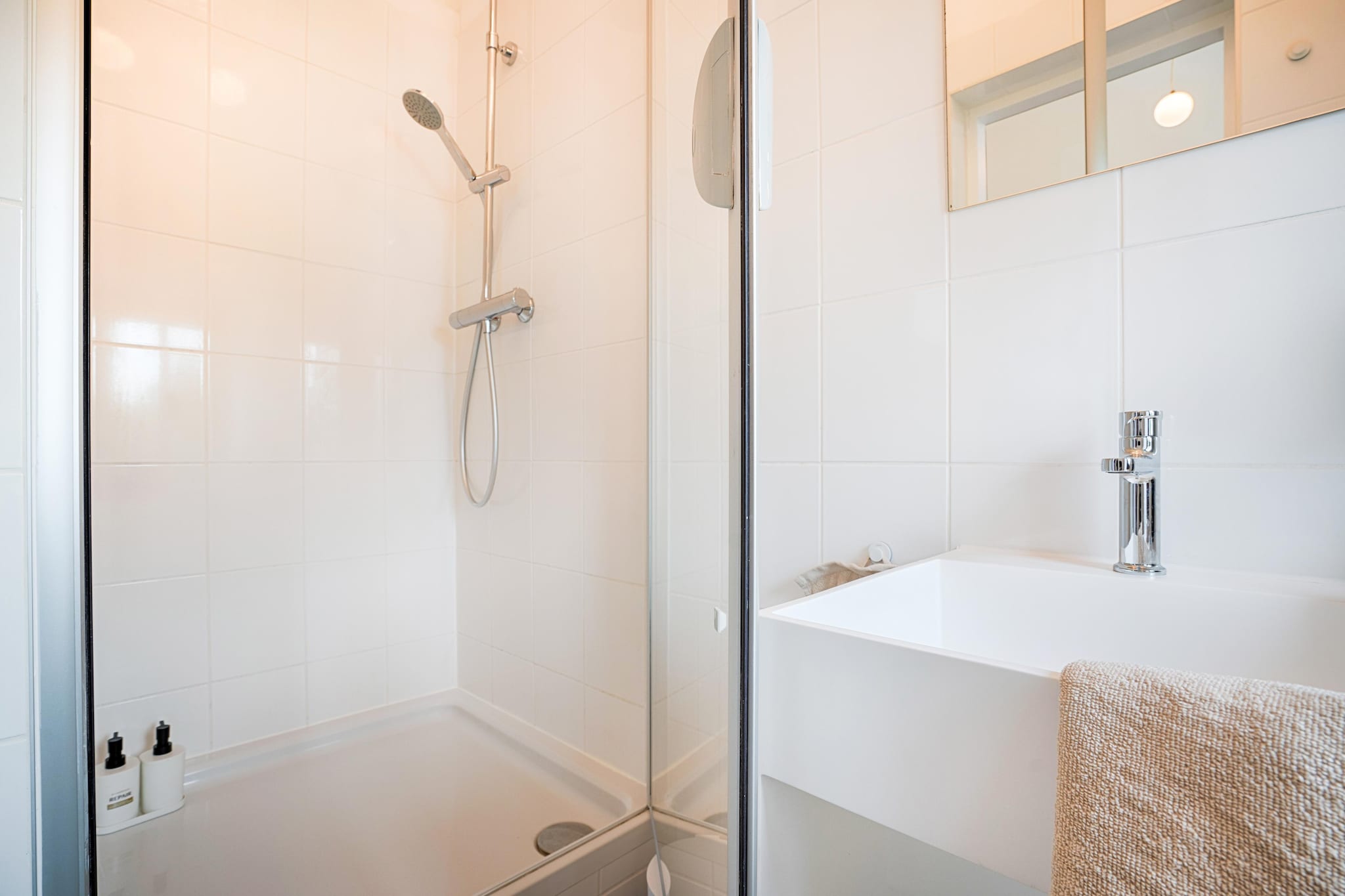 Schönes Ferienapartment in Graz-Badkamer