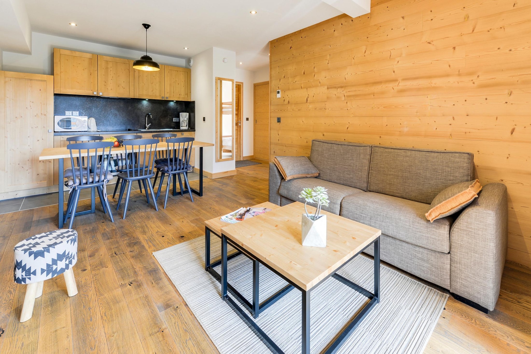 COMBLOUX Les Fermes du Mont Blanc - S12S-Woonkamer