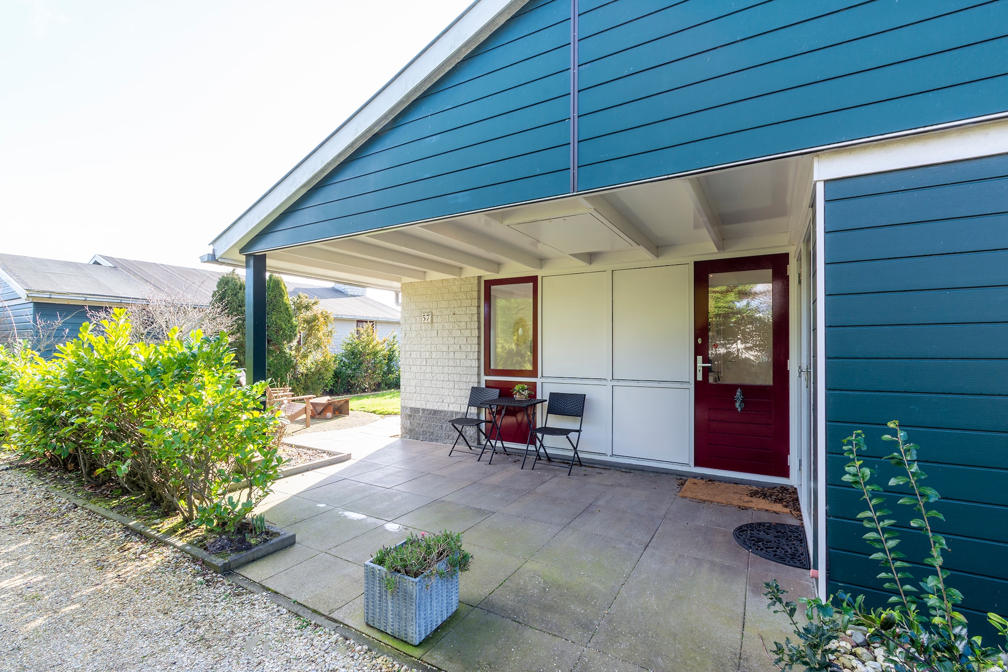 Watersnip 57 "Huis Skuumkoppe"-Terrasbalkon
