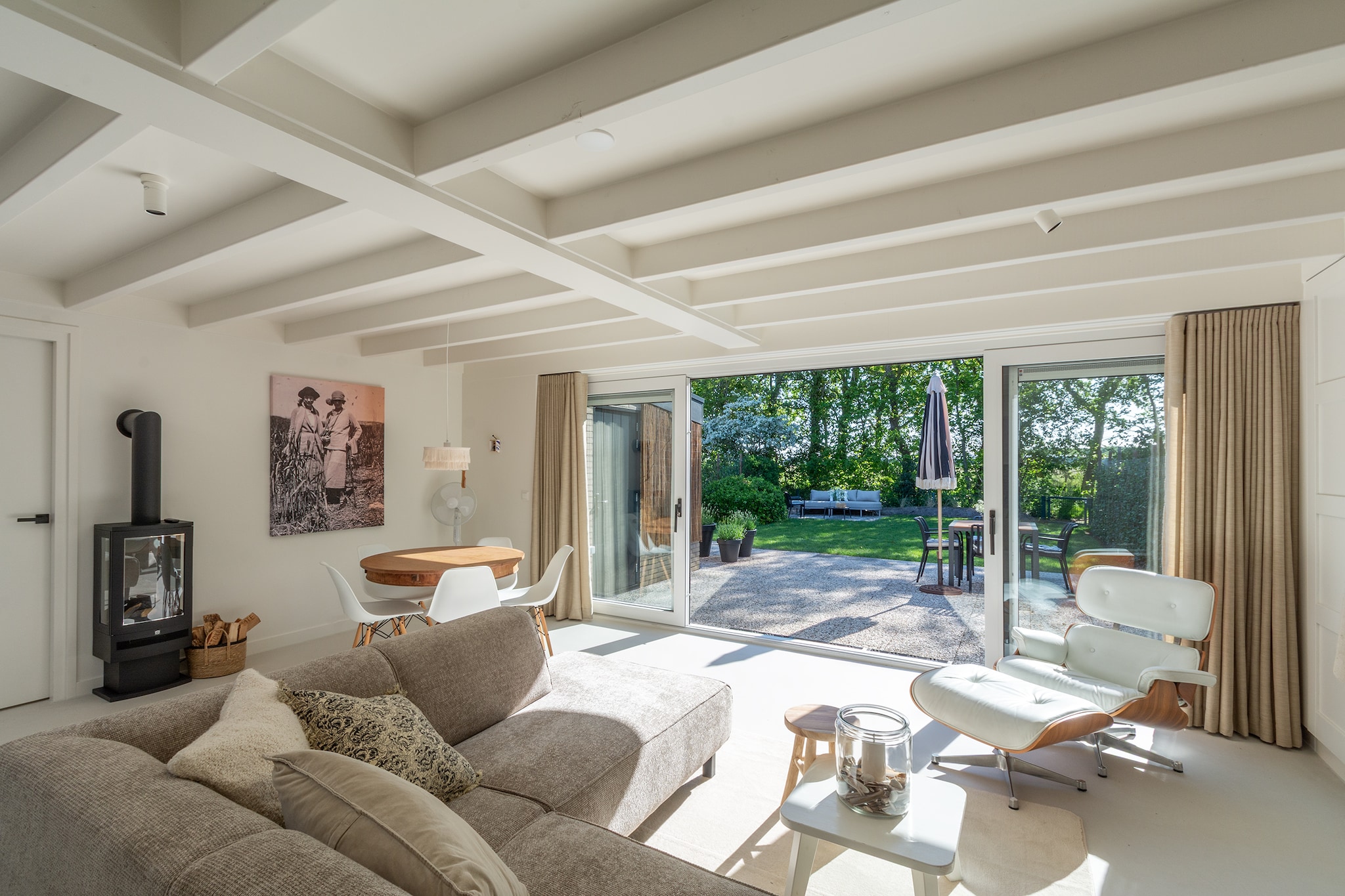 Beach Bungalow Sint aan Zee-Woonkamer