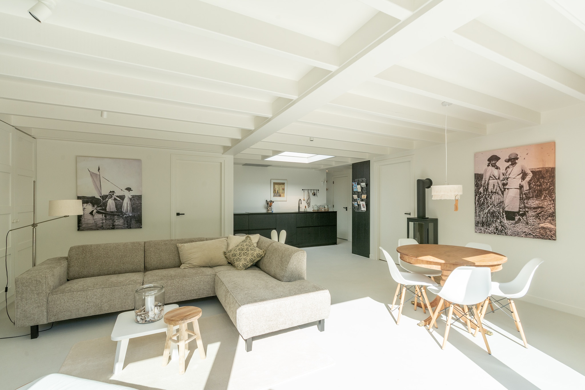 Beach Bungalow Sint aan Zee-Woonkamer