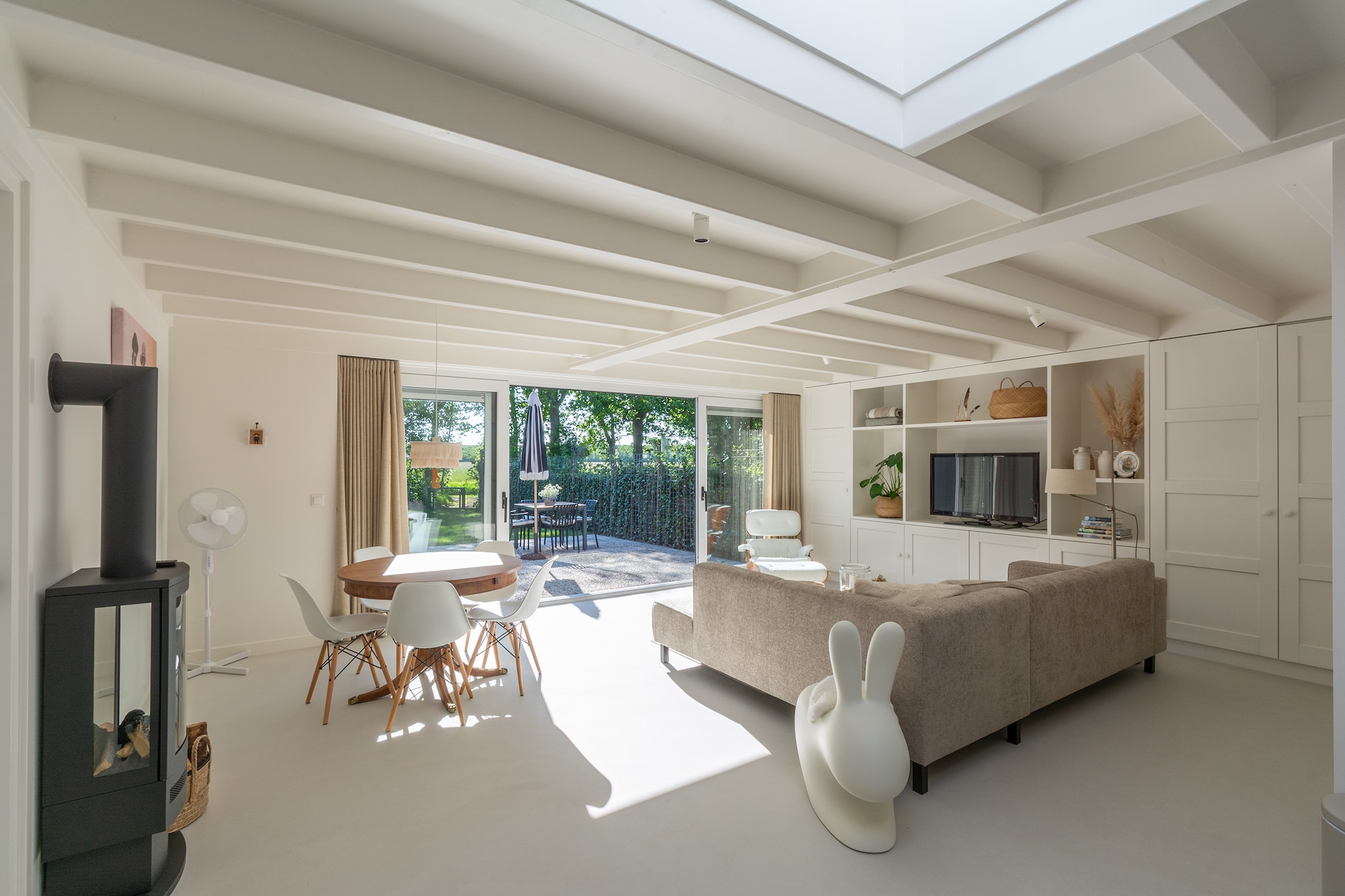 Beach Bungalow Sint aan Zee-Eetkamer