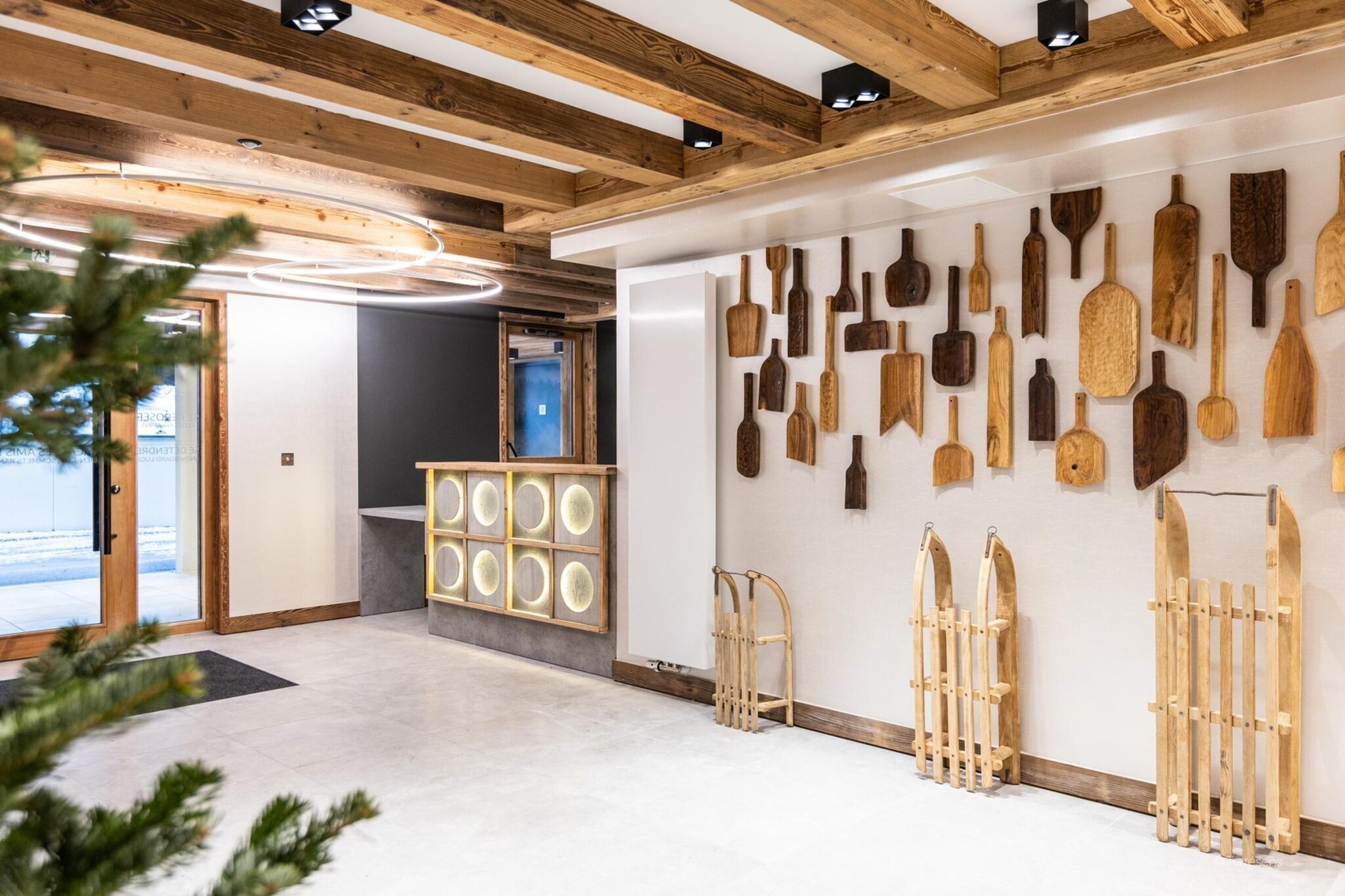 CHAPELLE DABONDANCE Le Flocon Blanc A38S-Hal-ontvangst