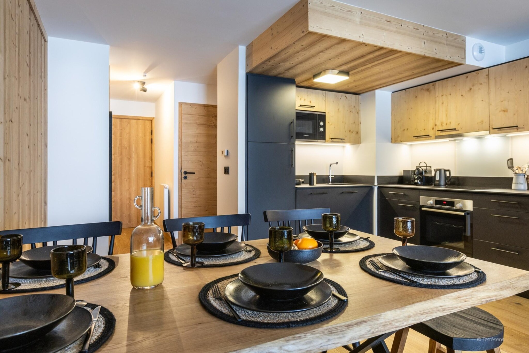 CHAPELLE DABONDANCE Le Flocon Blanc A38S-Keuken