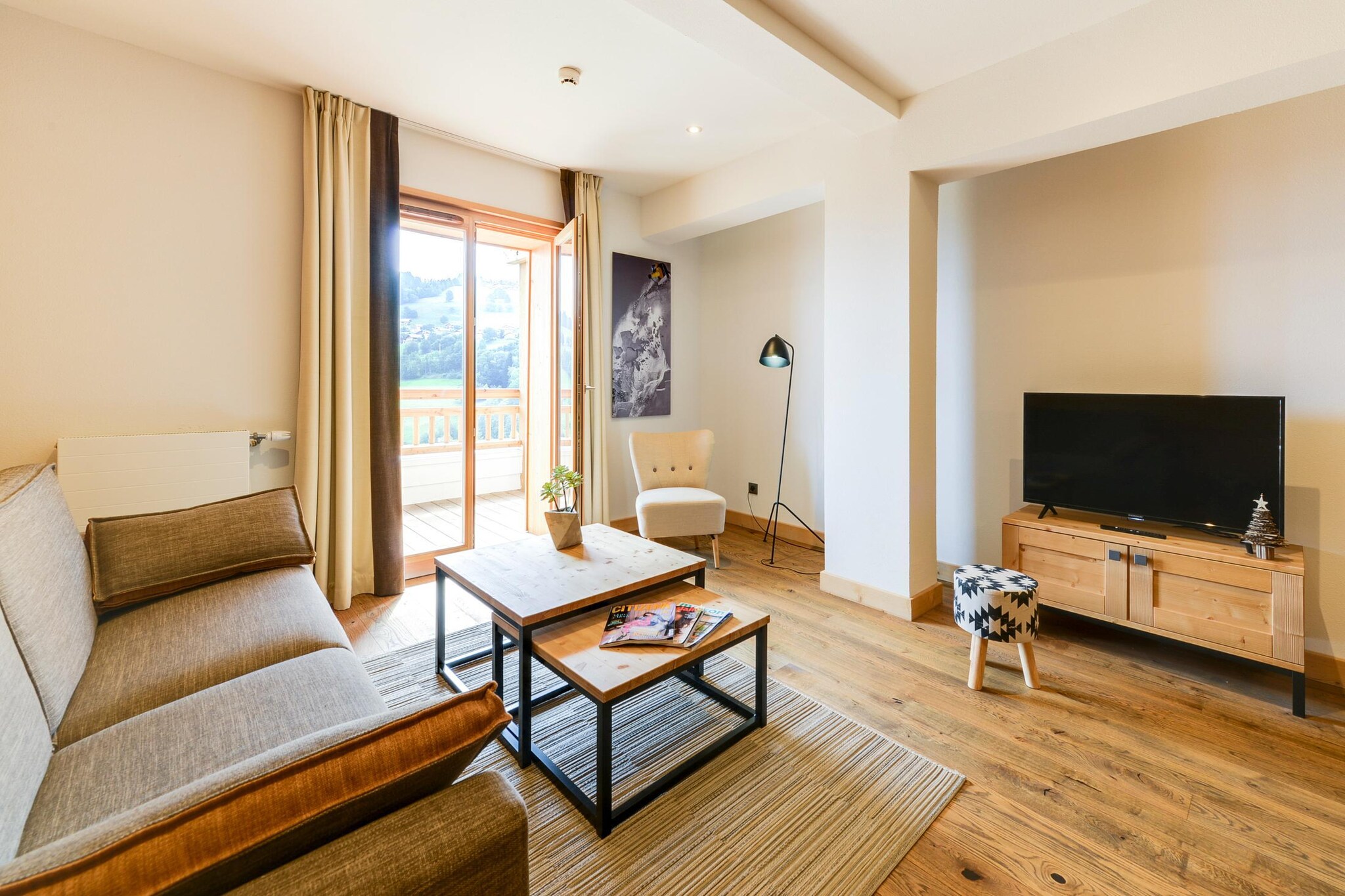 COMBLOUX Les Fermes du Mont Blanc - A36P-Woonkamer