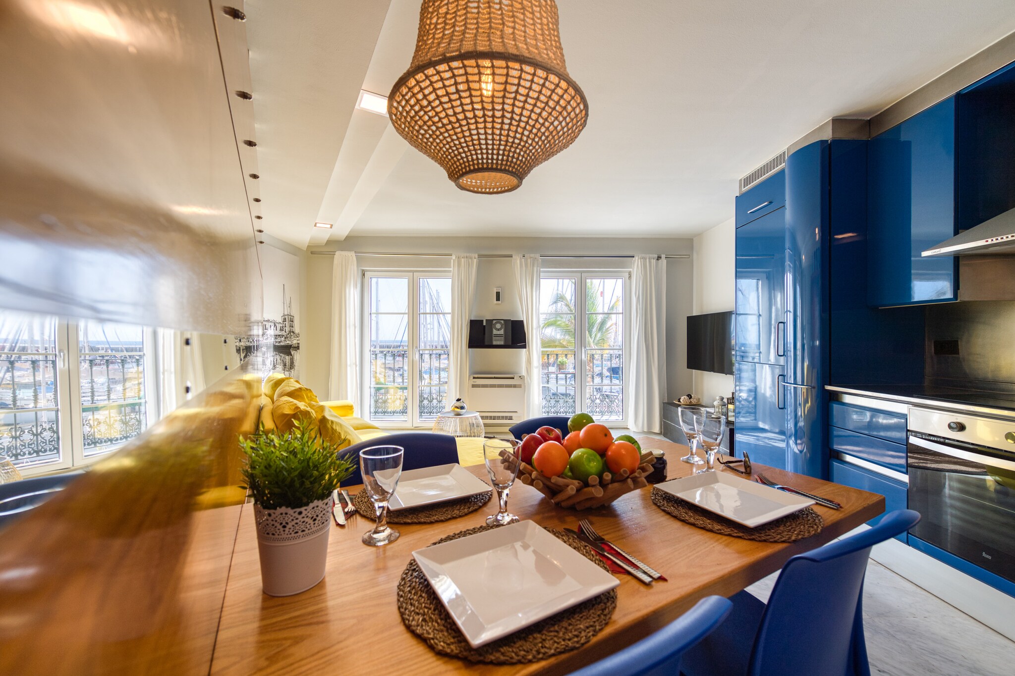 House in Puerto de MogÃ¡n with Marina Views