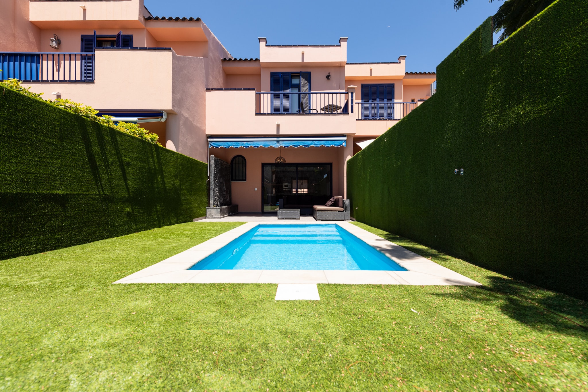 Meloneras private pool-Terrasse