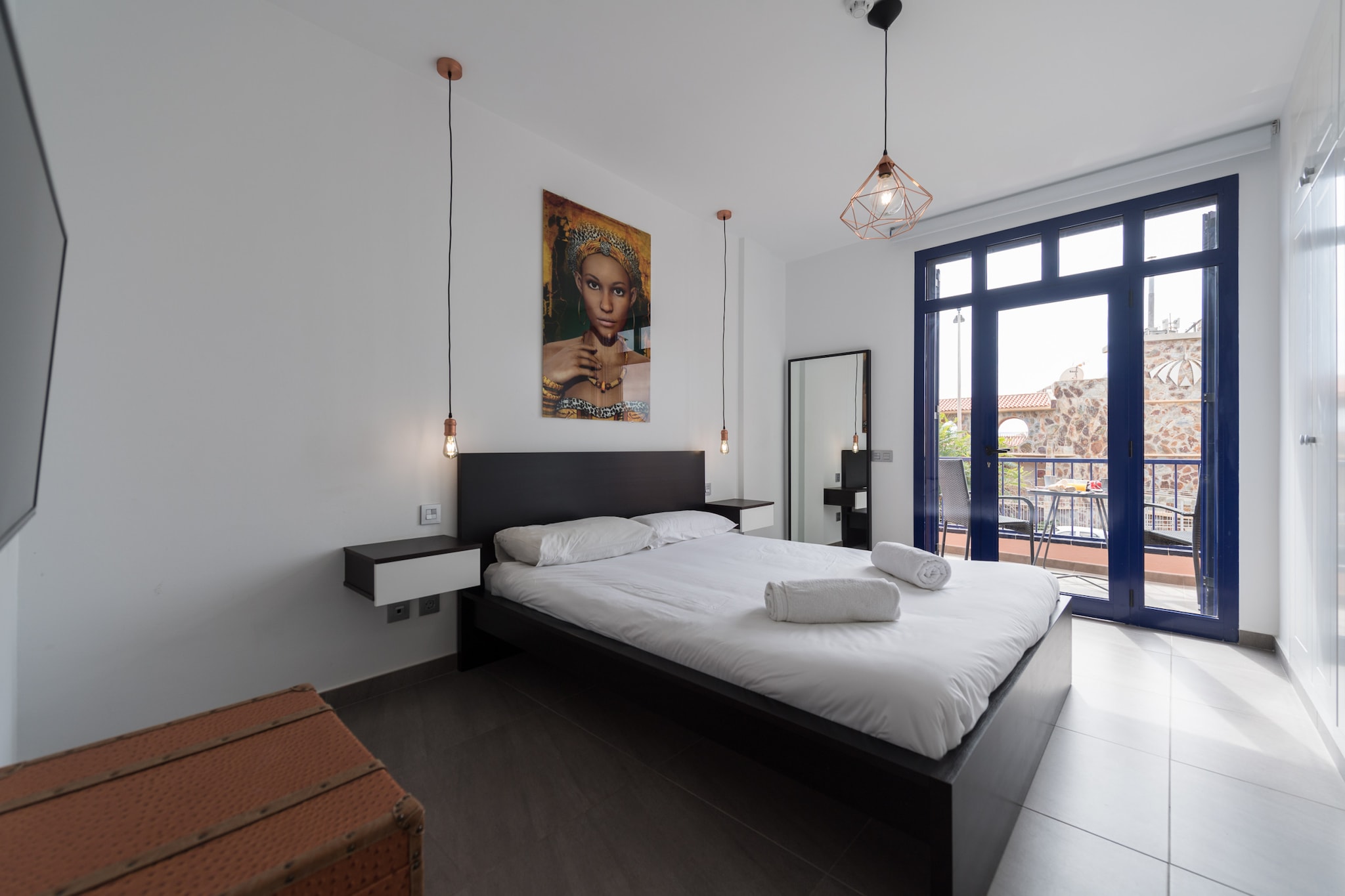 Meloneras private pool-Chambre