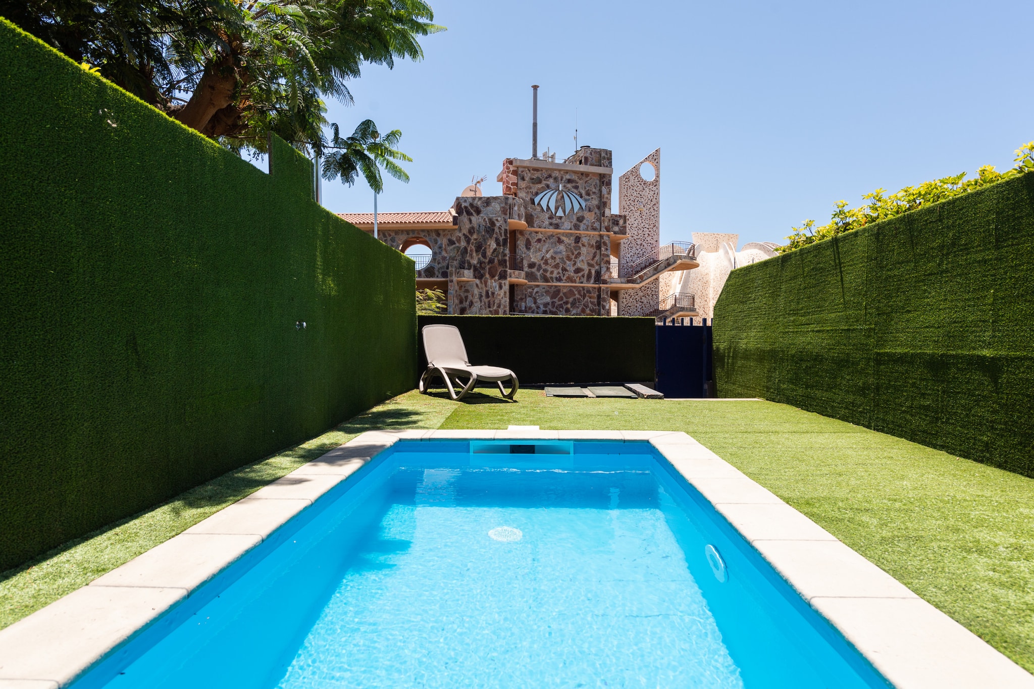 Meloneras private pool-Terrasse