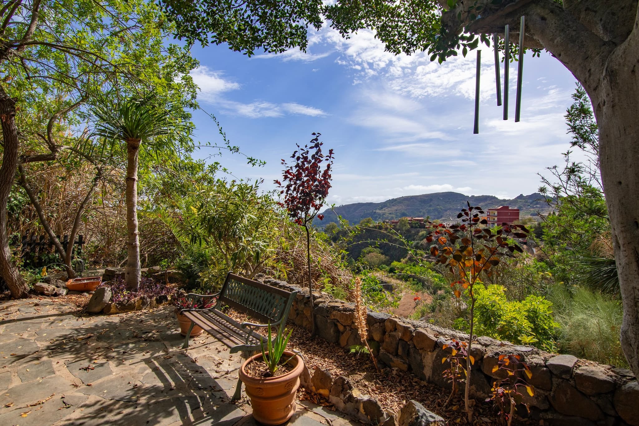 GC0125 Casa Los Arcos-Aussicht Sommer