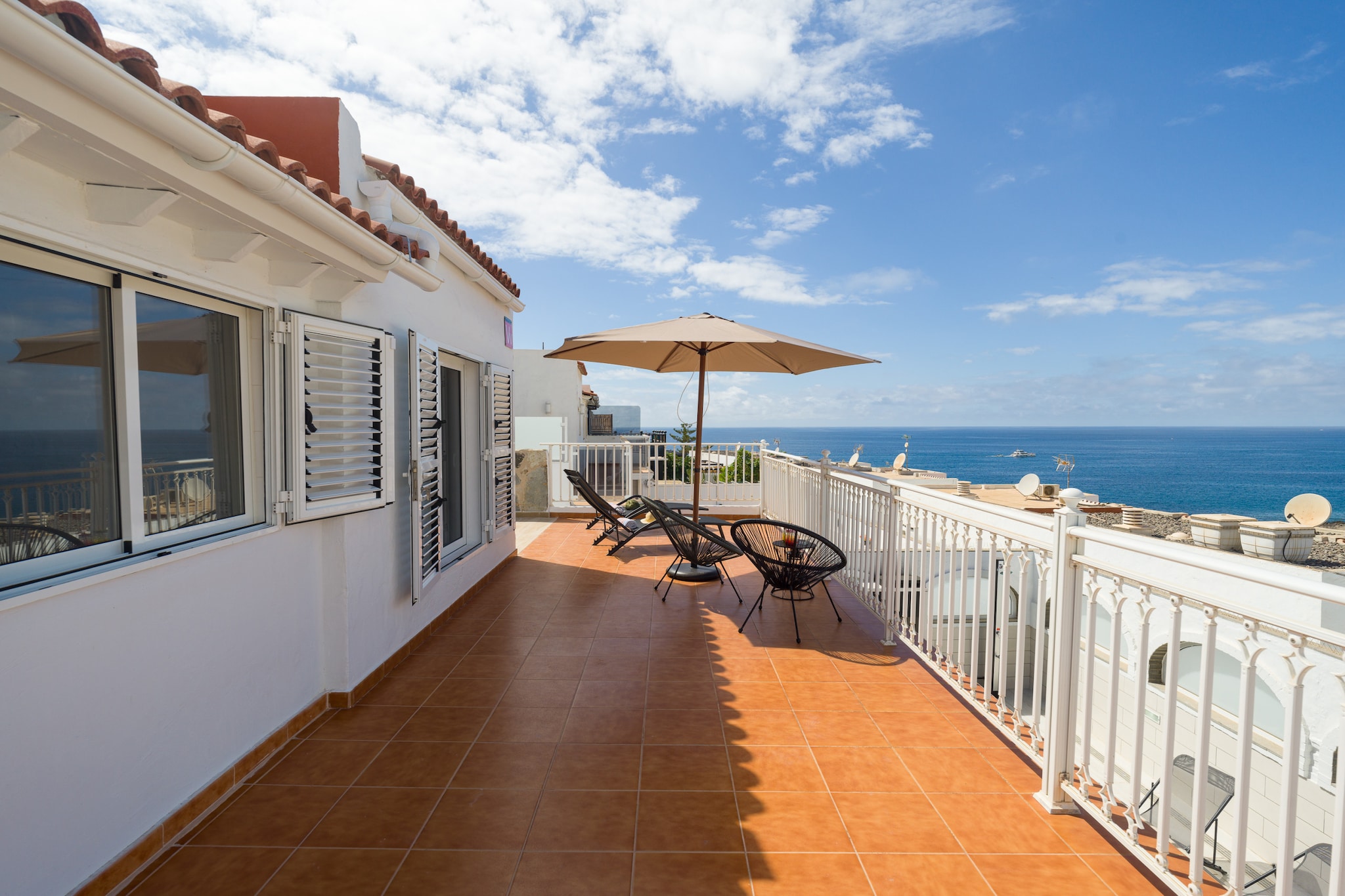 SUNSET HOUSE LOS CAIDEROS-Terrasse