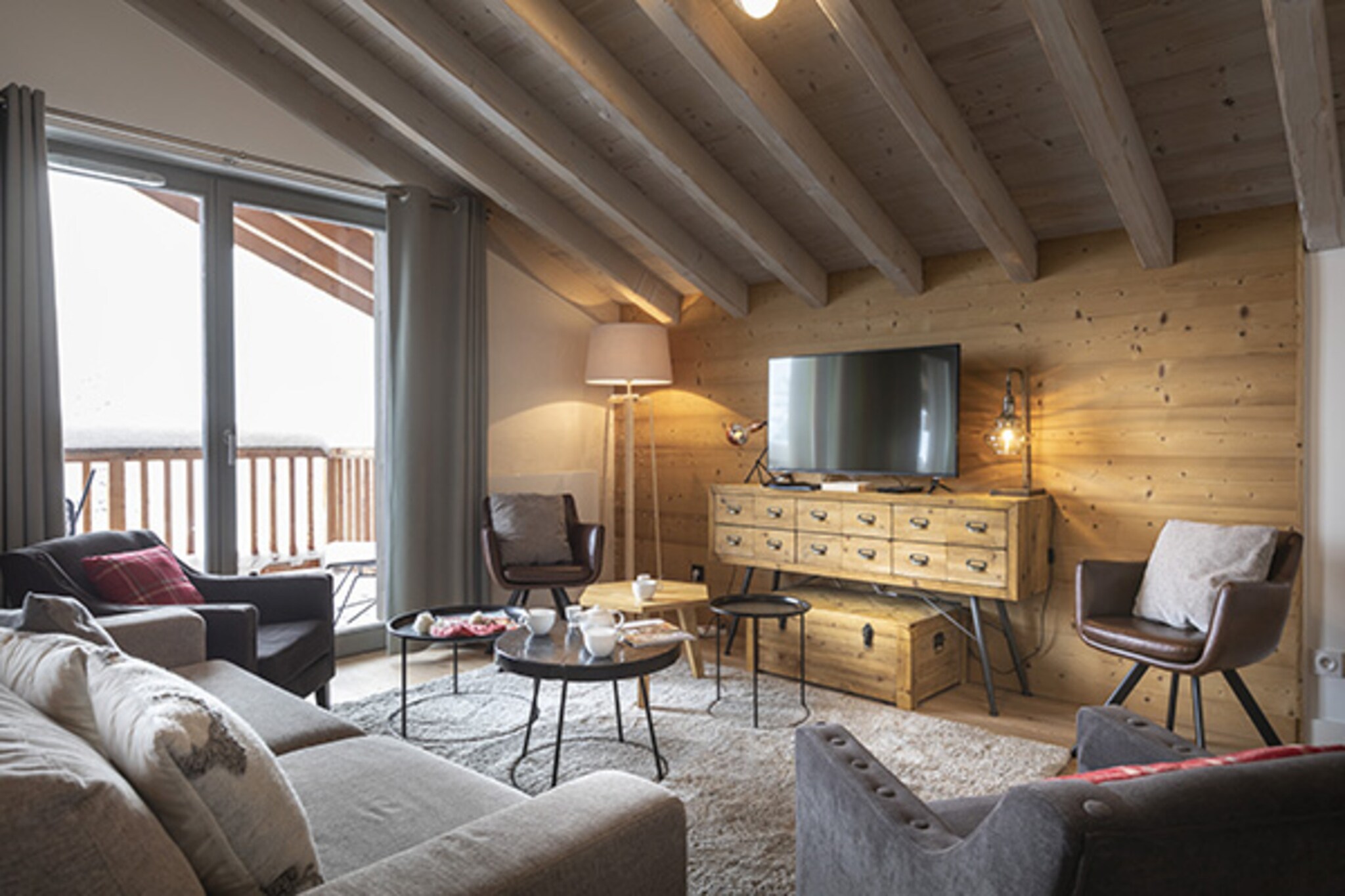 Le Hameau de barthelemy-A38P-Woonkamer