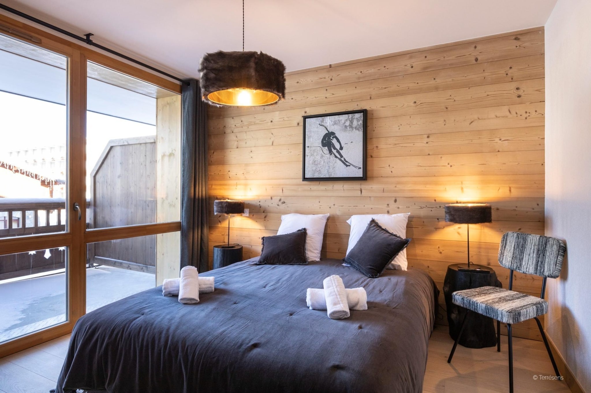LES DEUX ALPES Neige et Soleil -A26B-Slaapkamer